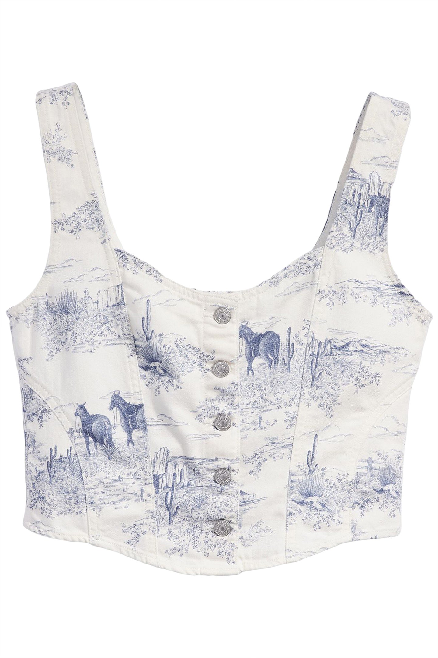 ALANI CORSET WESTERN TOILE CORSET 4