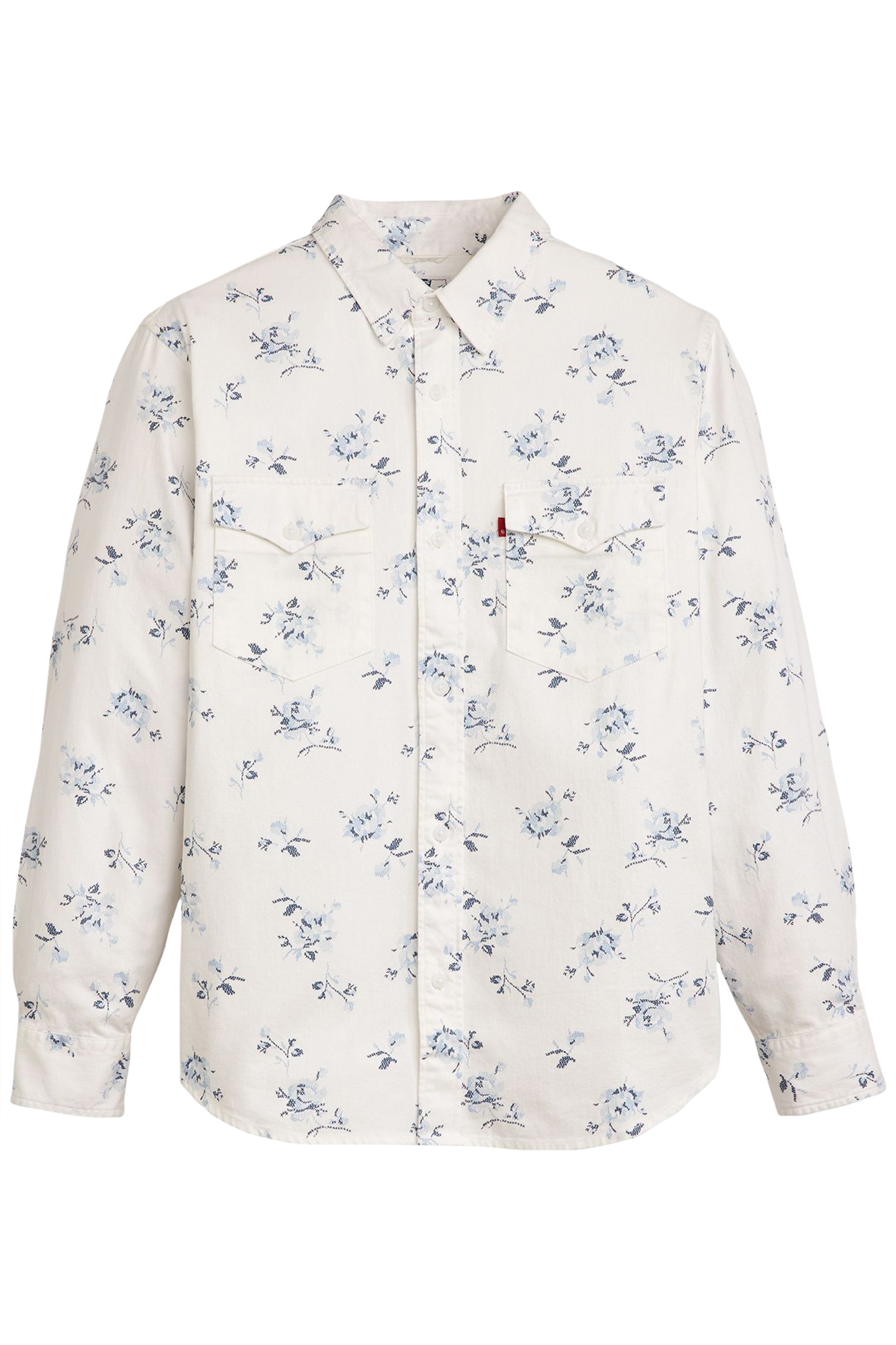 RELAXED FIT WESTERN PALMER FLORAL SOFT 3