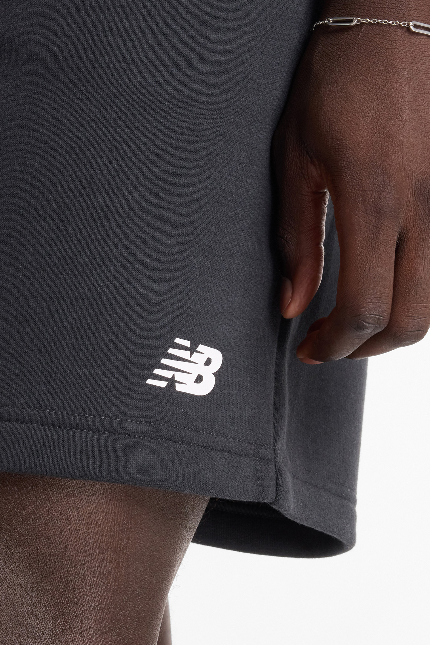 SWEAT SHORTS IN BLACK 5