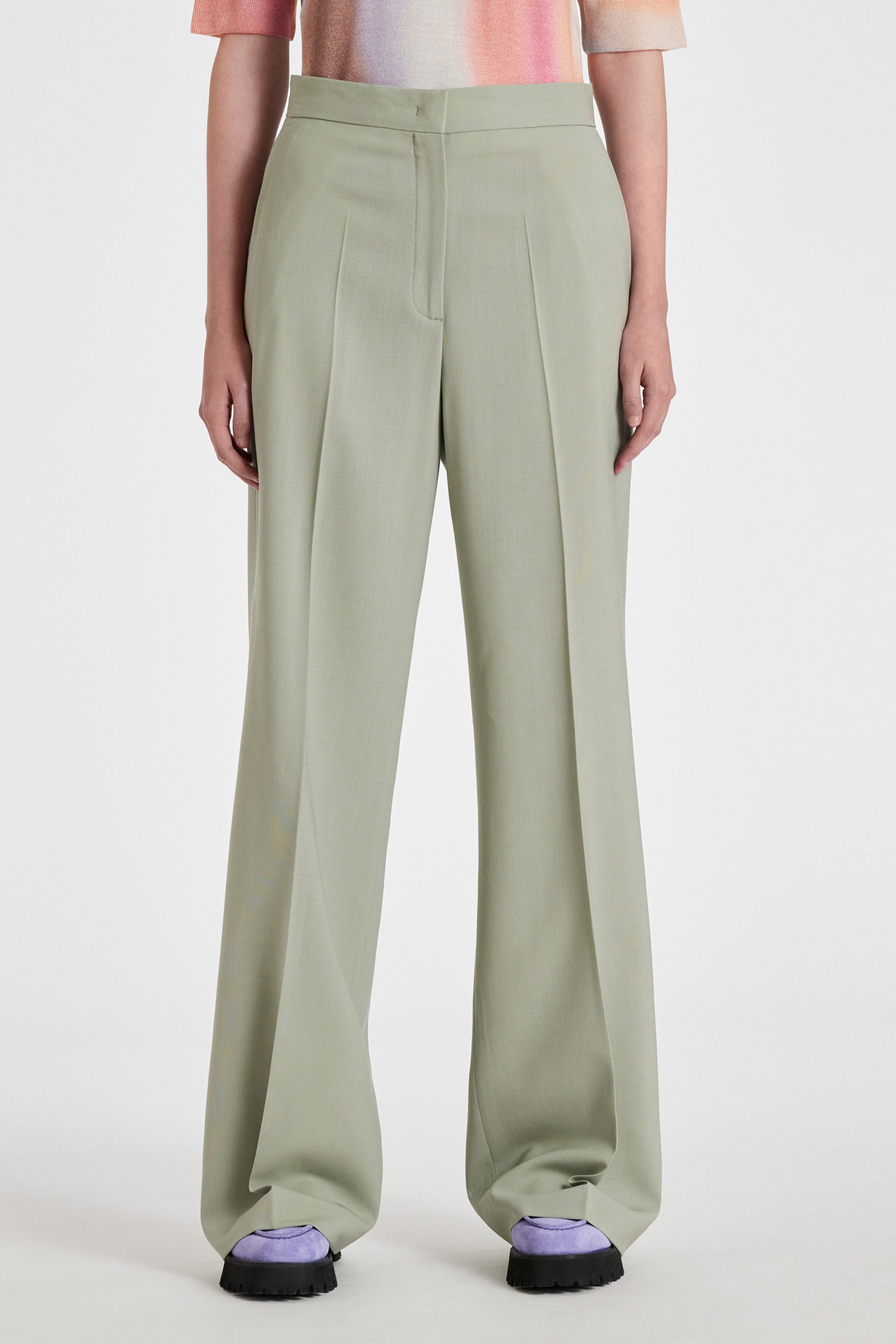 WOMENS TROUSERS MILITARY GREEN 1