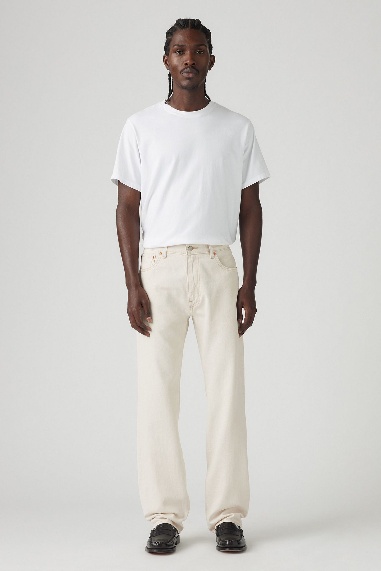 555 RELAXED STRAIGHT ECRU FUSION LTWT 1