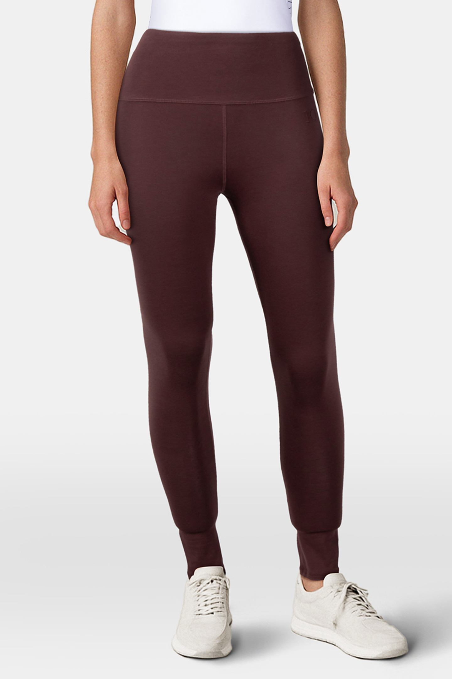 YOGA LEGGINGS AUBERGINE 1