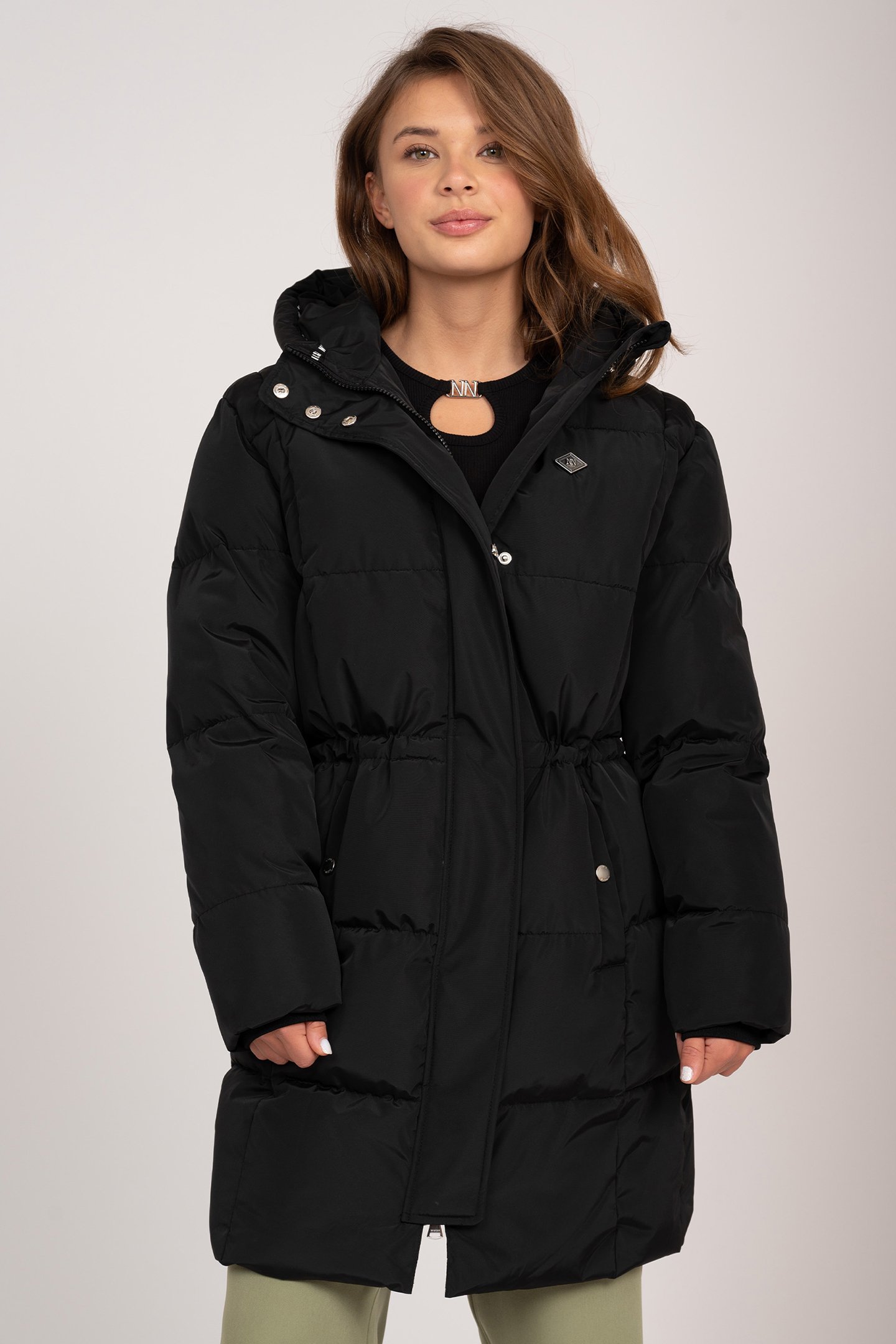ALISA PUFFER BLACK by NIK & NIK