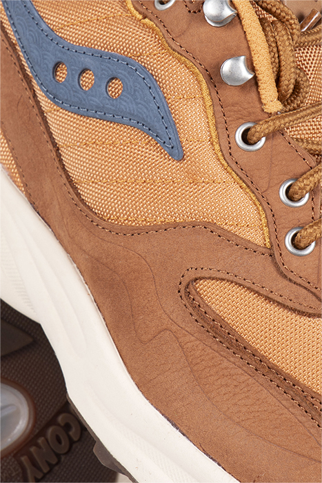 SAUCONY – 3D GRID HURRICANE BROWN/RUST 4