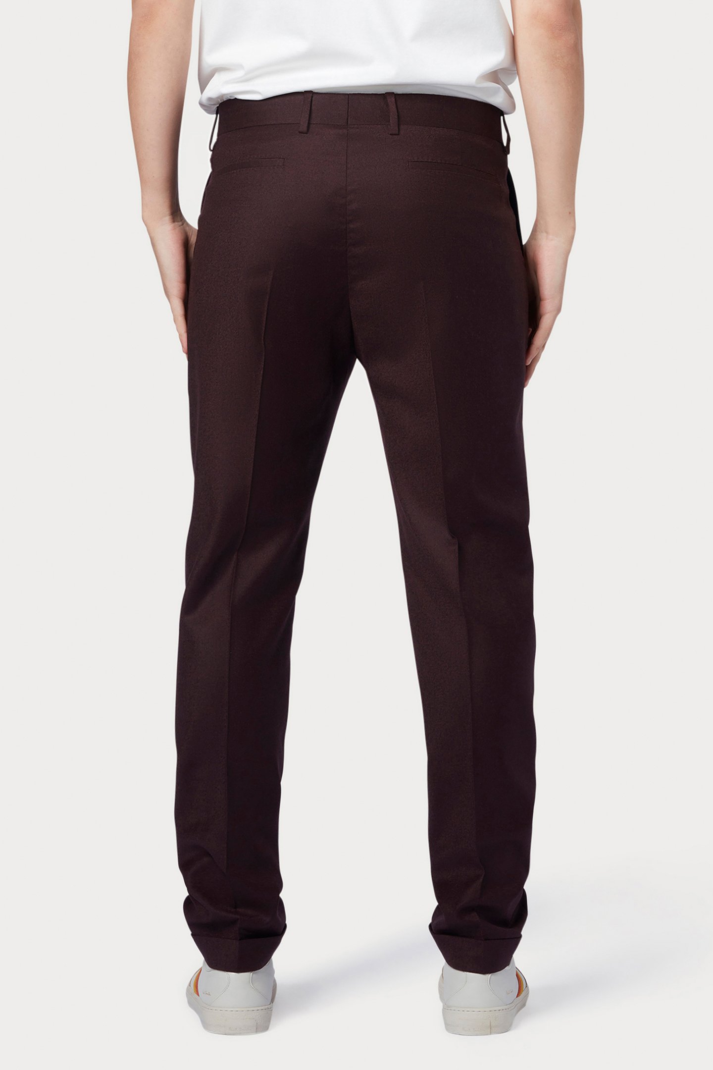 GENTS TROUSER DARK RED ALT 2