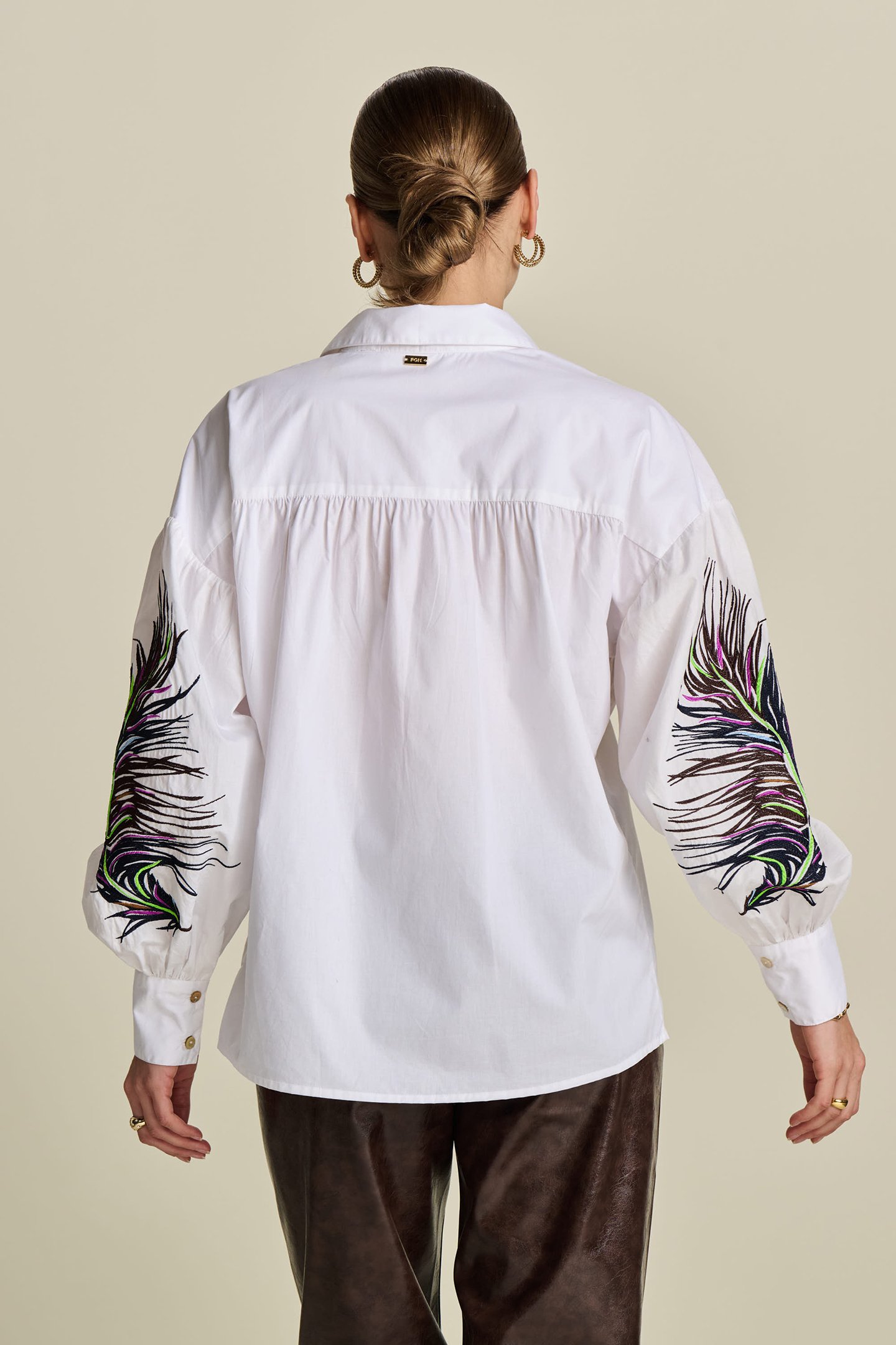 BLOUSE - MAXIME FEATHER WHITE 2