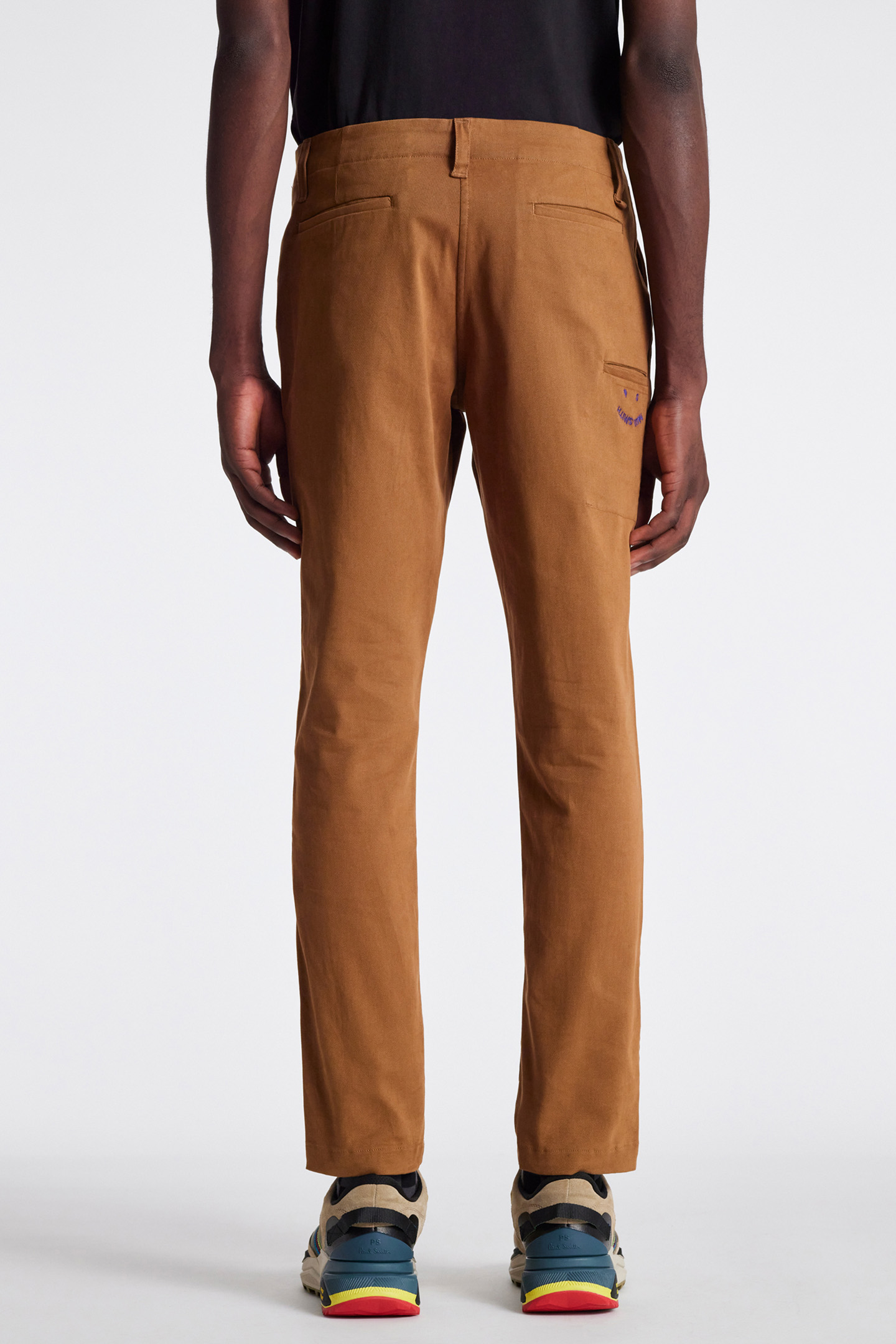 TAERED FIT TROUSER CHOCOLATE 2