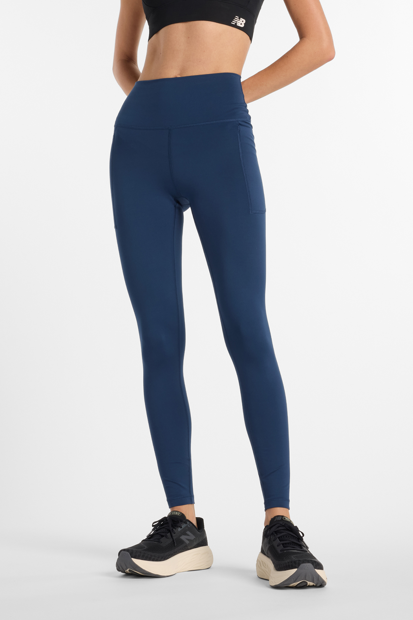 NB HARMONY HIGH RISE LEGGING IN NAVY 1