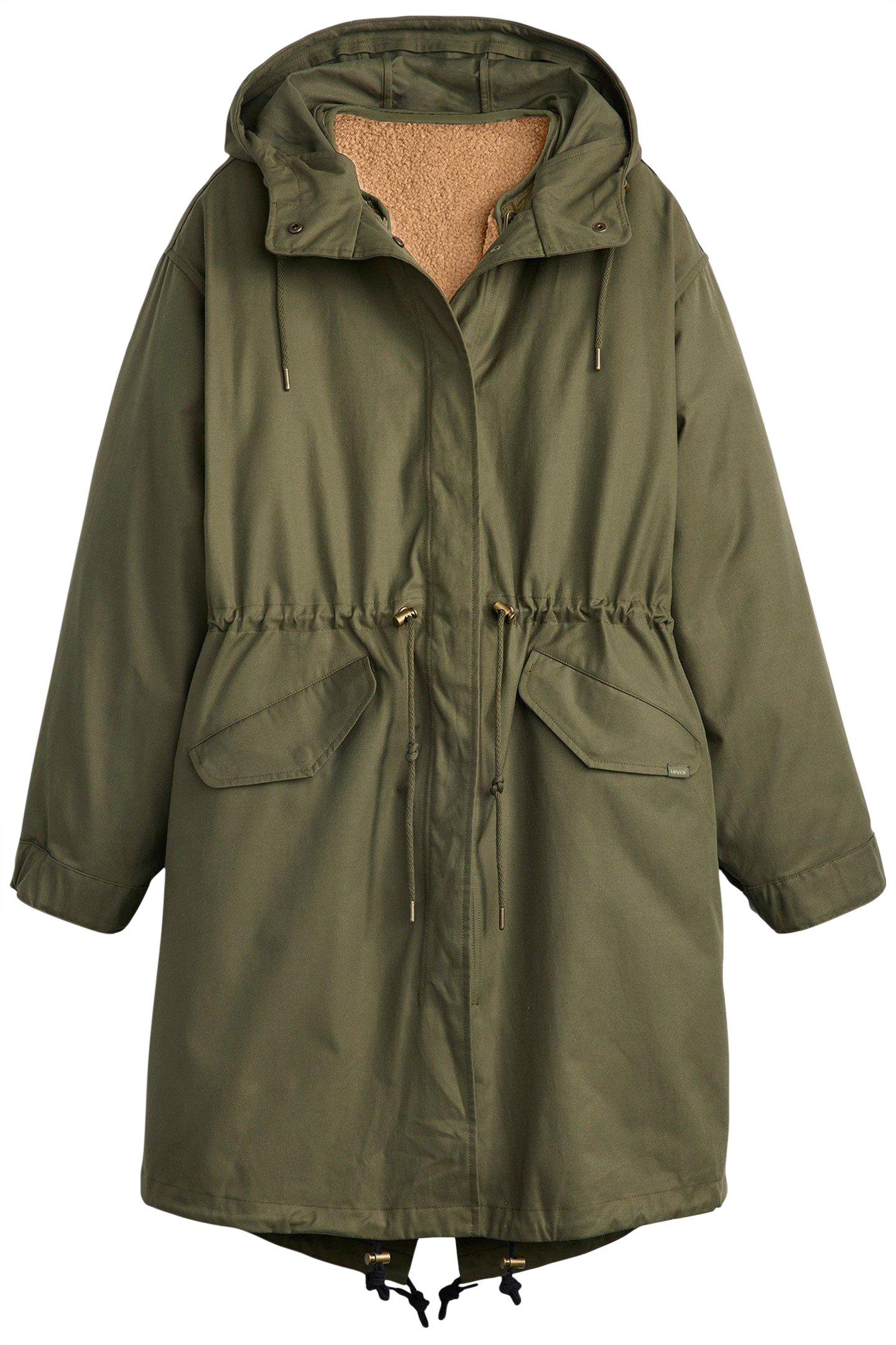 CRAWFORD 3 IN 1 PARKA ARMY GREEN 5