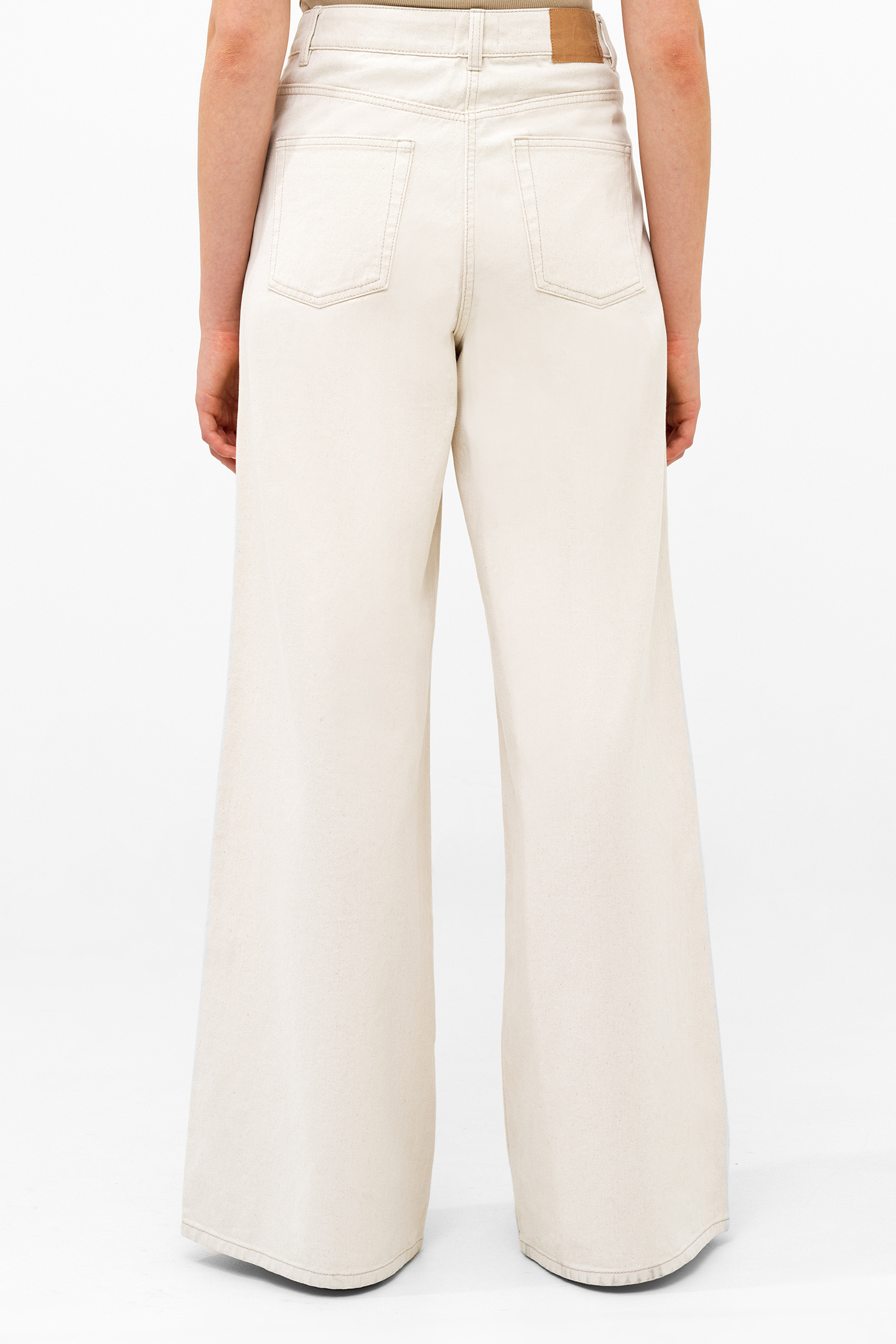 DENVER DENIM RELAXED WIDE LEG ECRU 2