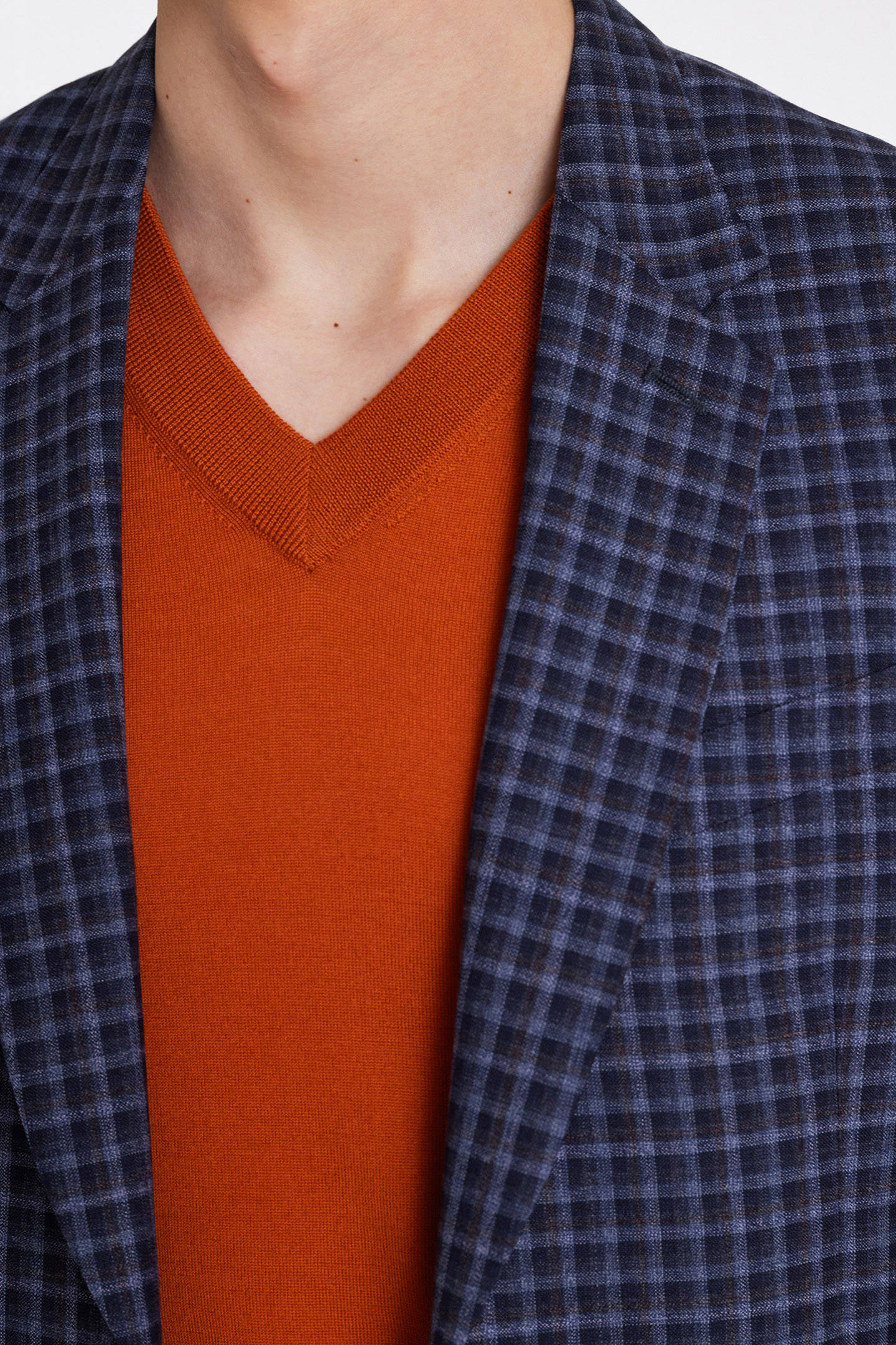 MENS TAILORED FIT 2 BTN JACKET NAVY 5