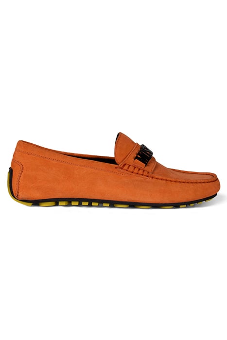 ORANGE LOAFER ORANGE by Moschino