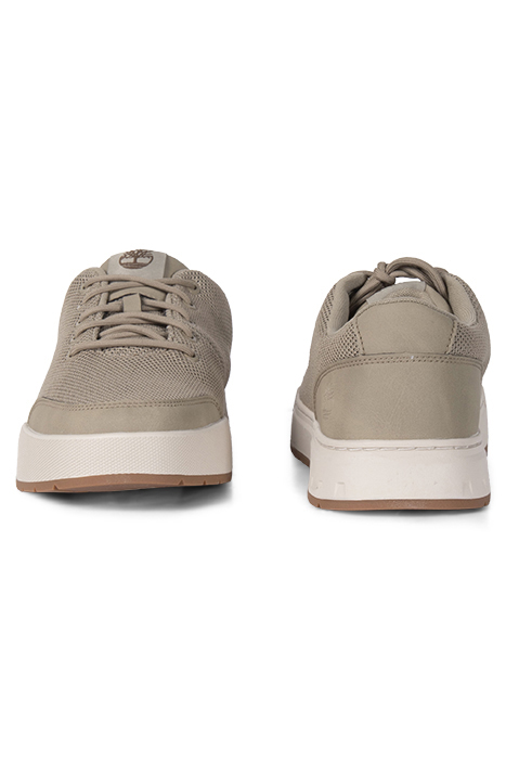 MAPLE GROVE LOW LACE UP SNEAKER LIGHT BROWN KNIT 2