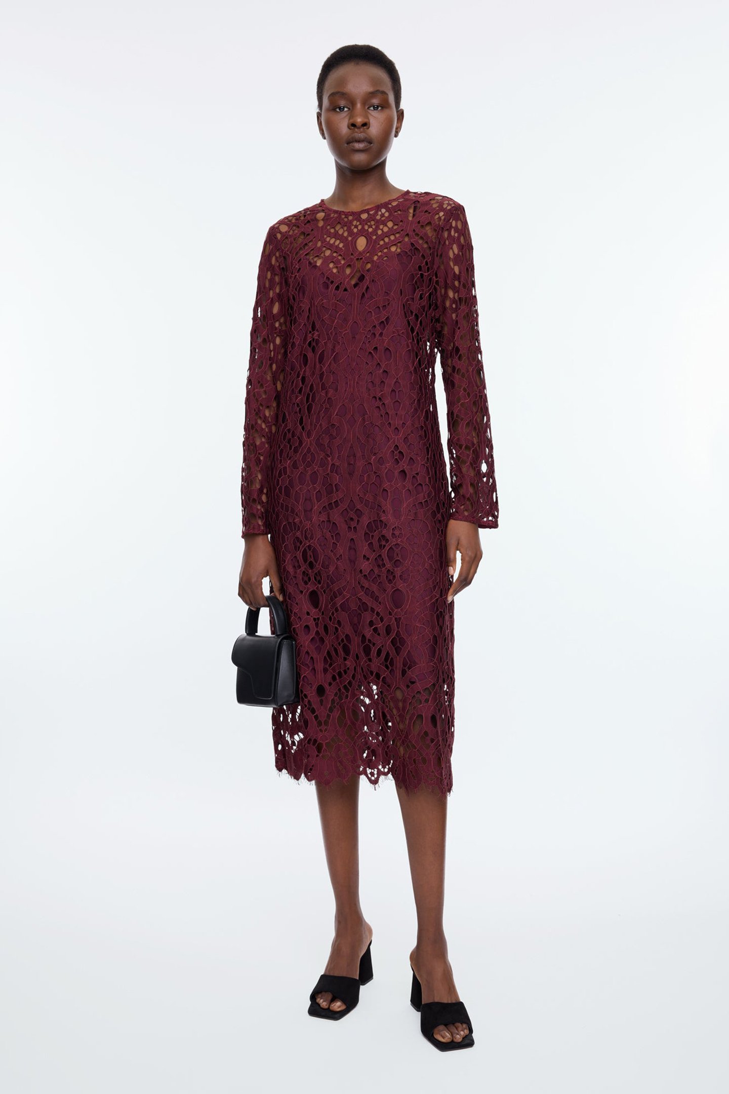LACE MAXI DRESS WINETASTING by Vanilia