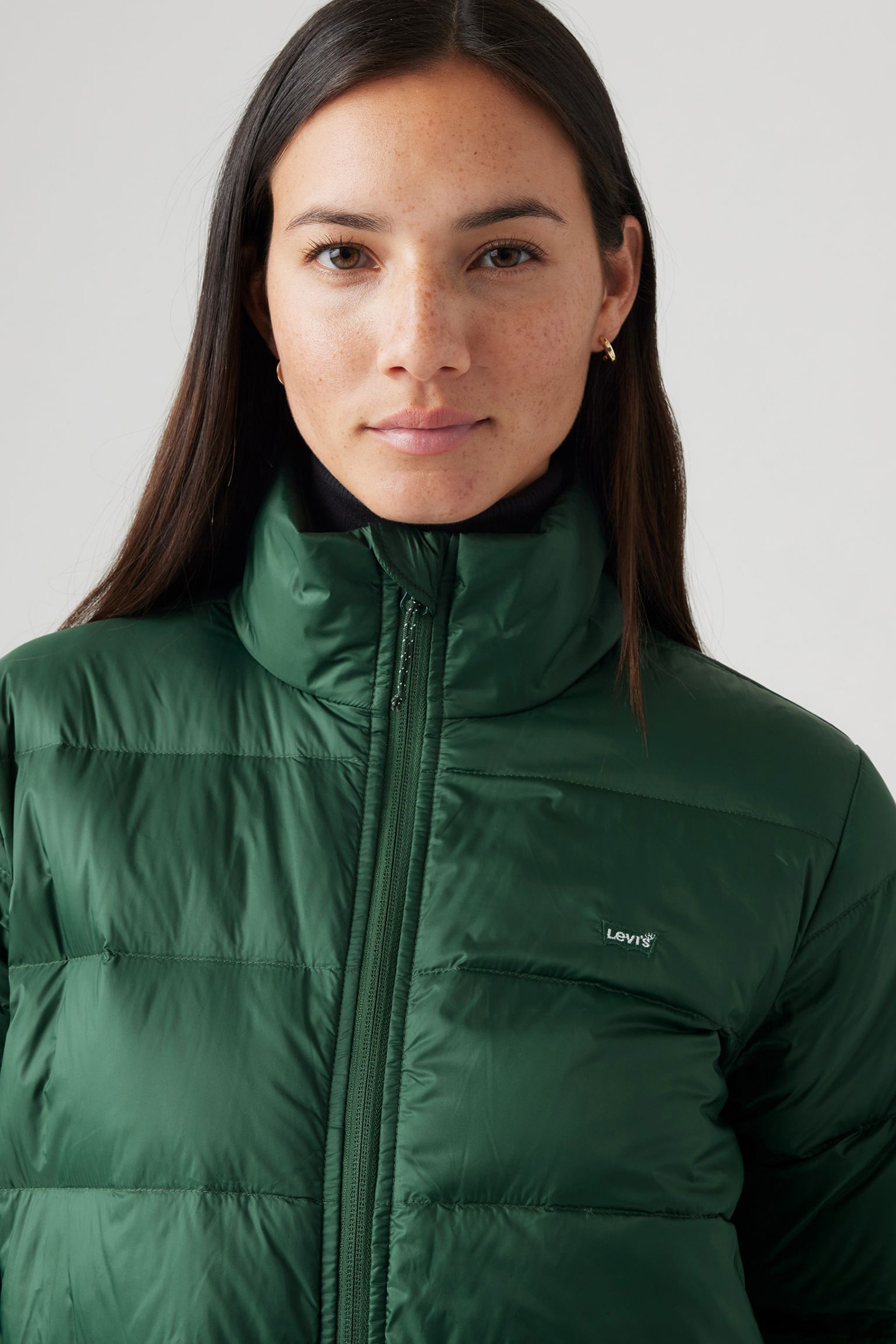 WILLA DOWN PACKABLE PUFFER JACKET IN GREEN 5