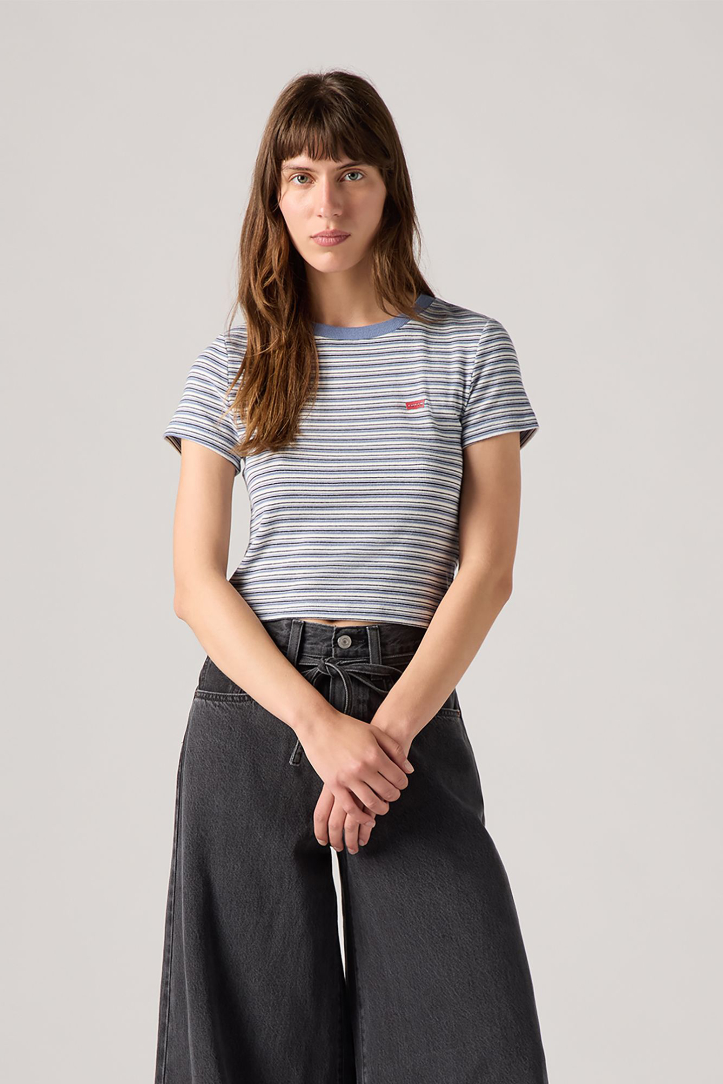 ESSENTIAL SPORTY TEE MEG STRIPE CLOUD DANCER by Levi's
