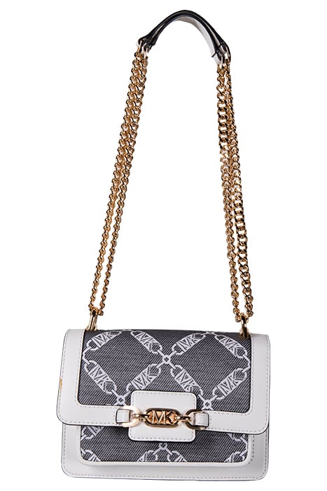 EXTRA SMALL CROSS BODY BAG IN BLACK AND WHITE 1