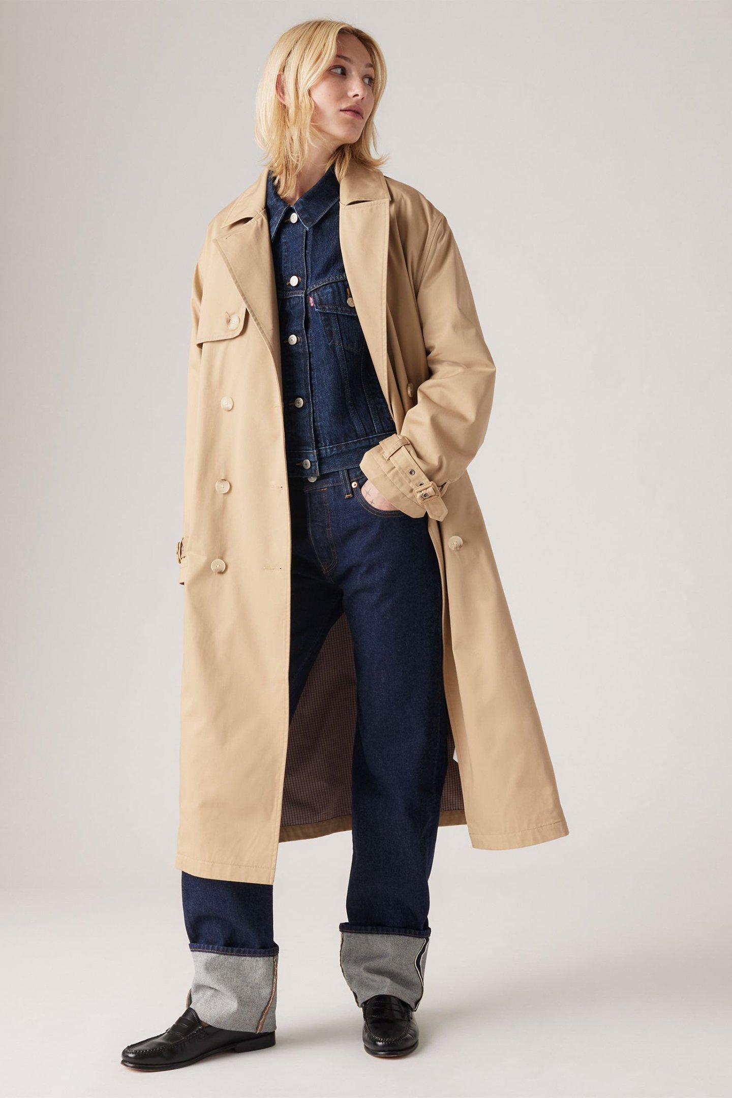 SPADE TRENCH TRAVERTINE by Levi's