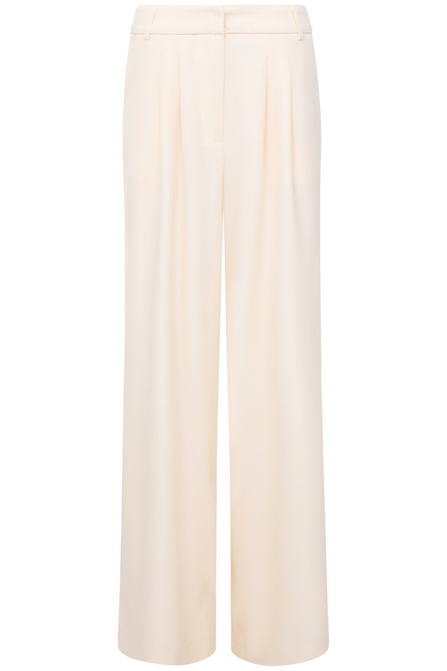 SLEEK TAILORED WIDE LEG SUIT TROUSERS CLASSIC CREAM 4