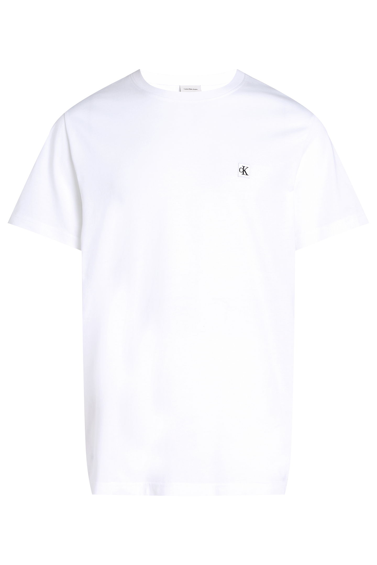 CK EMBRO BADGE TEE BRIGHT WHITE 3