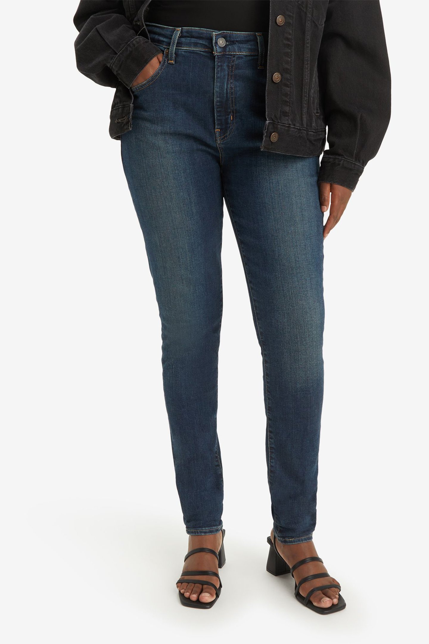 721 HIGH RISE SKINNY BLUE SWELL 1