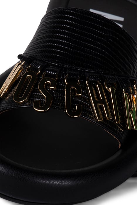 BLACK SANDALS BLACK 4