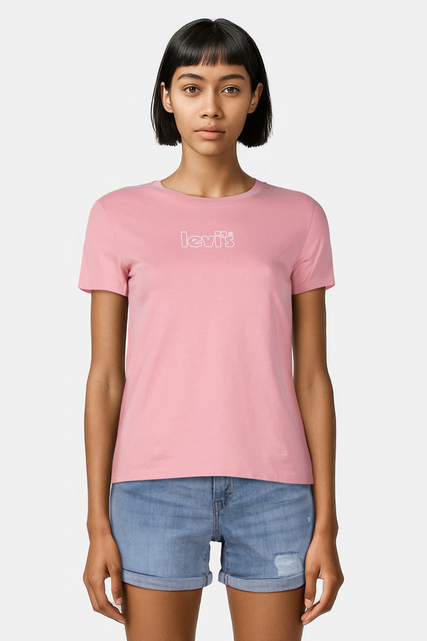 LSE THE PERFECT TEE WHITE OUTLINE POSTER by Levi's