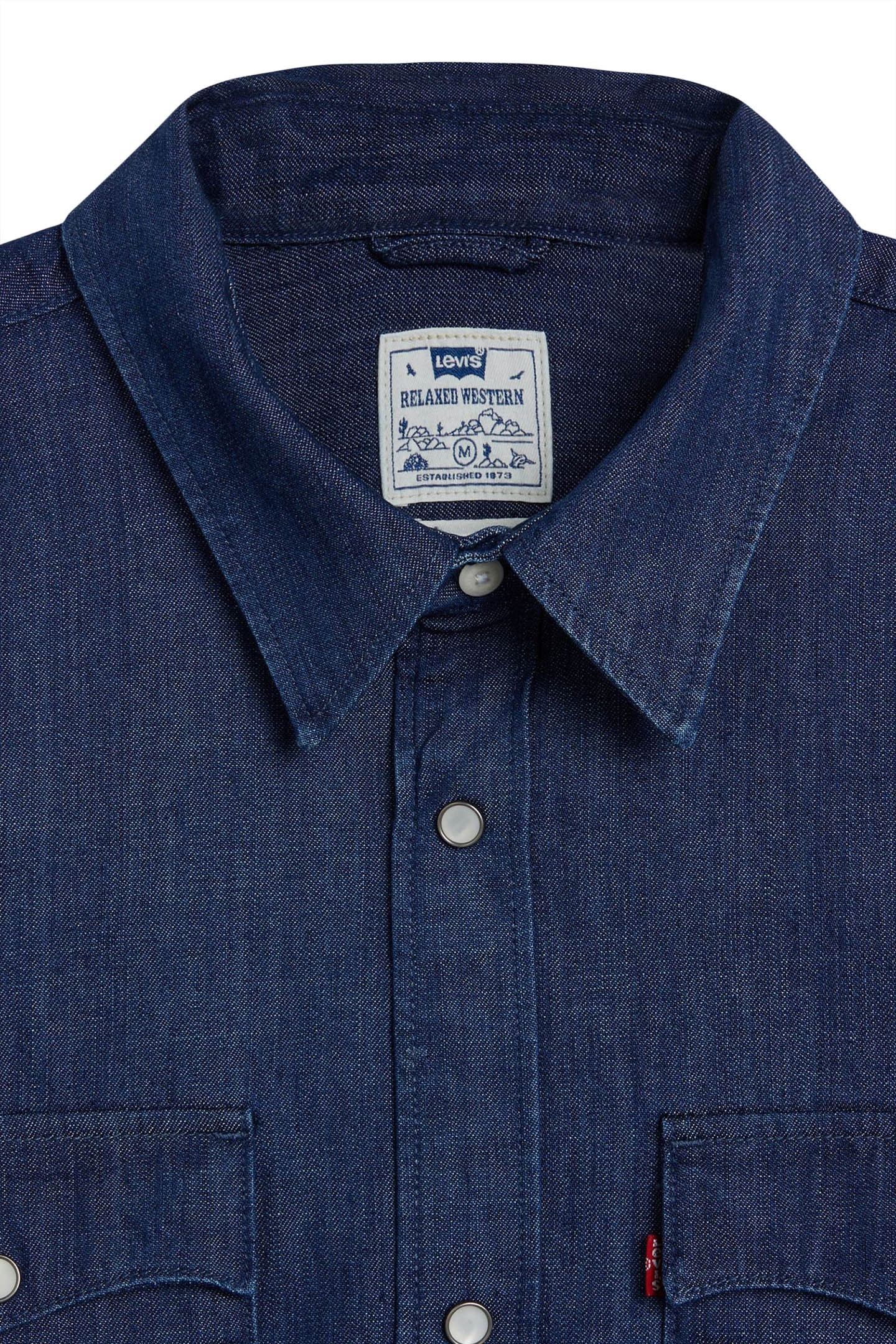 SS RELAXED FIT WESTERN OLSEN DARK WASH 7