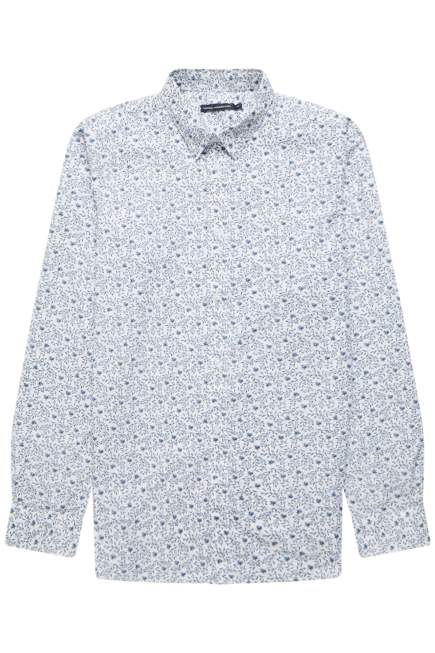 FLORAL LS BLUE LEAF FLORAL 4