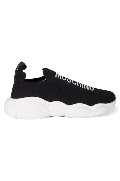 SNEAKERU.ORSO35 CALZANEROLOGOBIANCO by Moschino