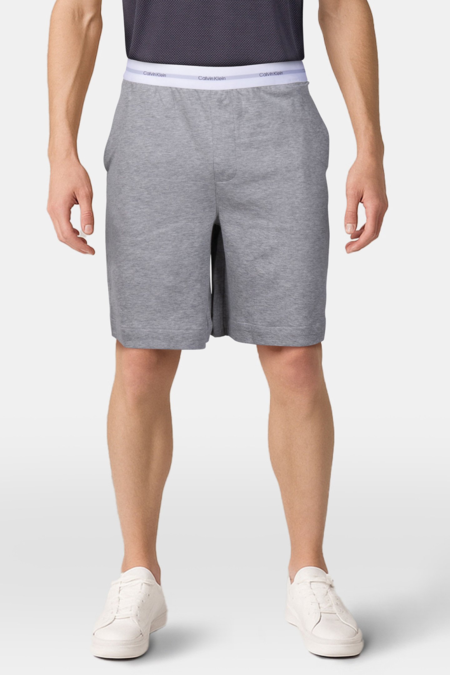 SLEEP SHORT MEDIUM GREY HEATHER 1