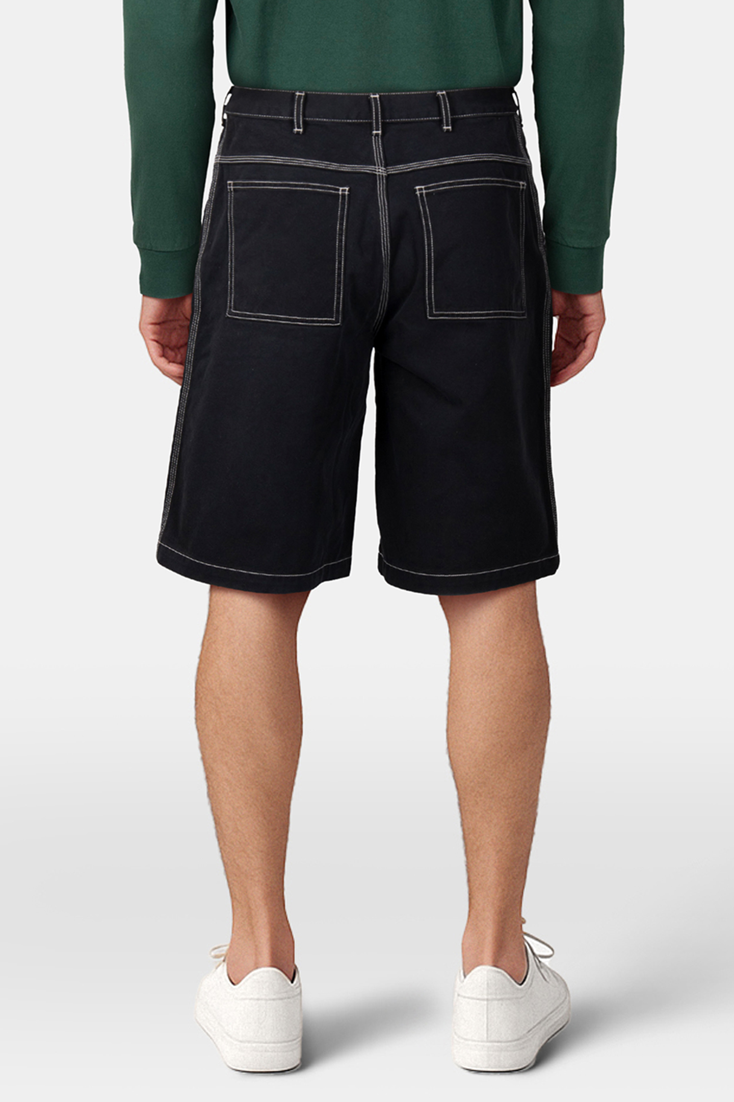 HUMAN MADE – BAGGY SHORTS BLACK 2