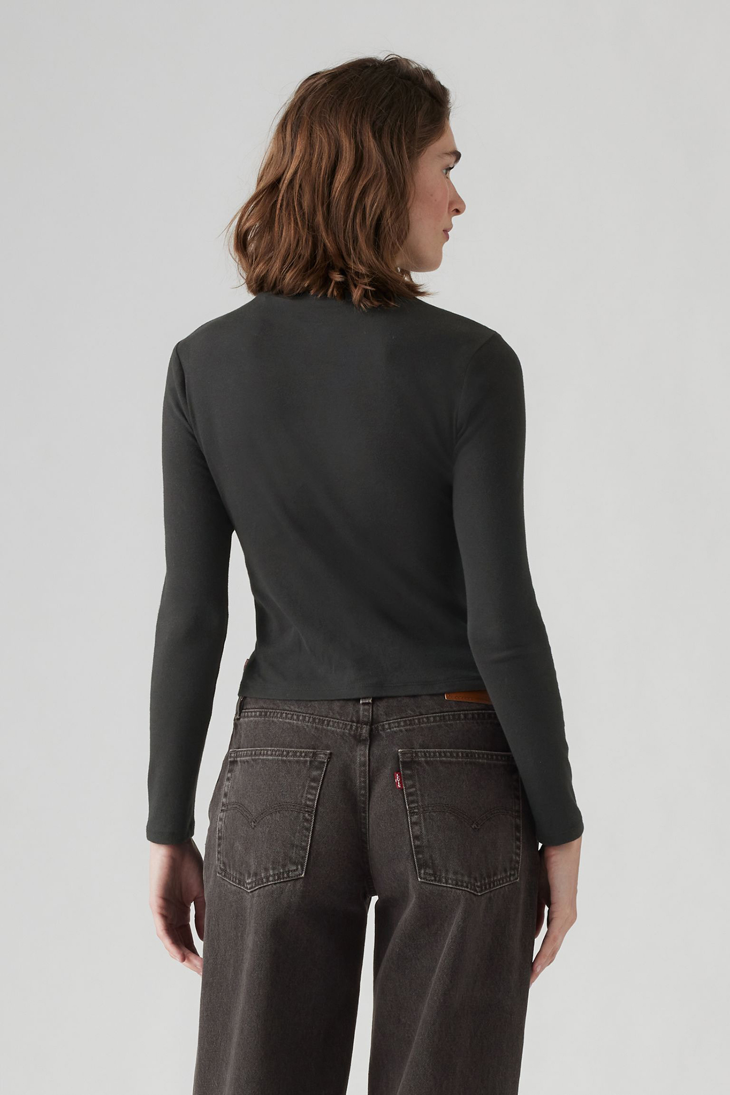 EFFORTLESS LS TEE ANTHRACITE NIGHT 2