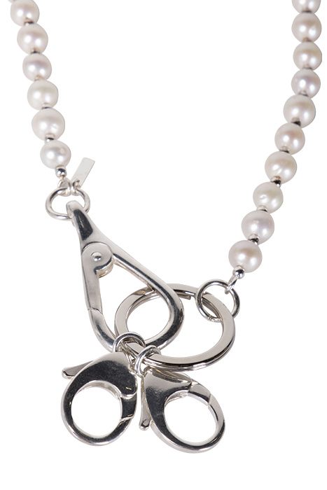 HATTON LABS – CLASSIC FRESHWATER PEARL KEYCHAIN NATURAL 2