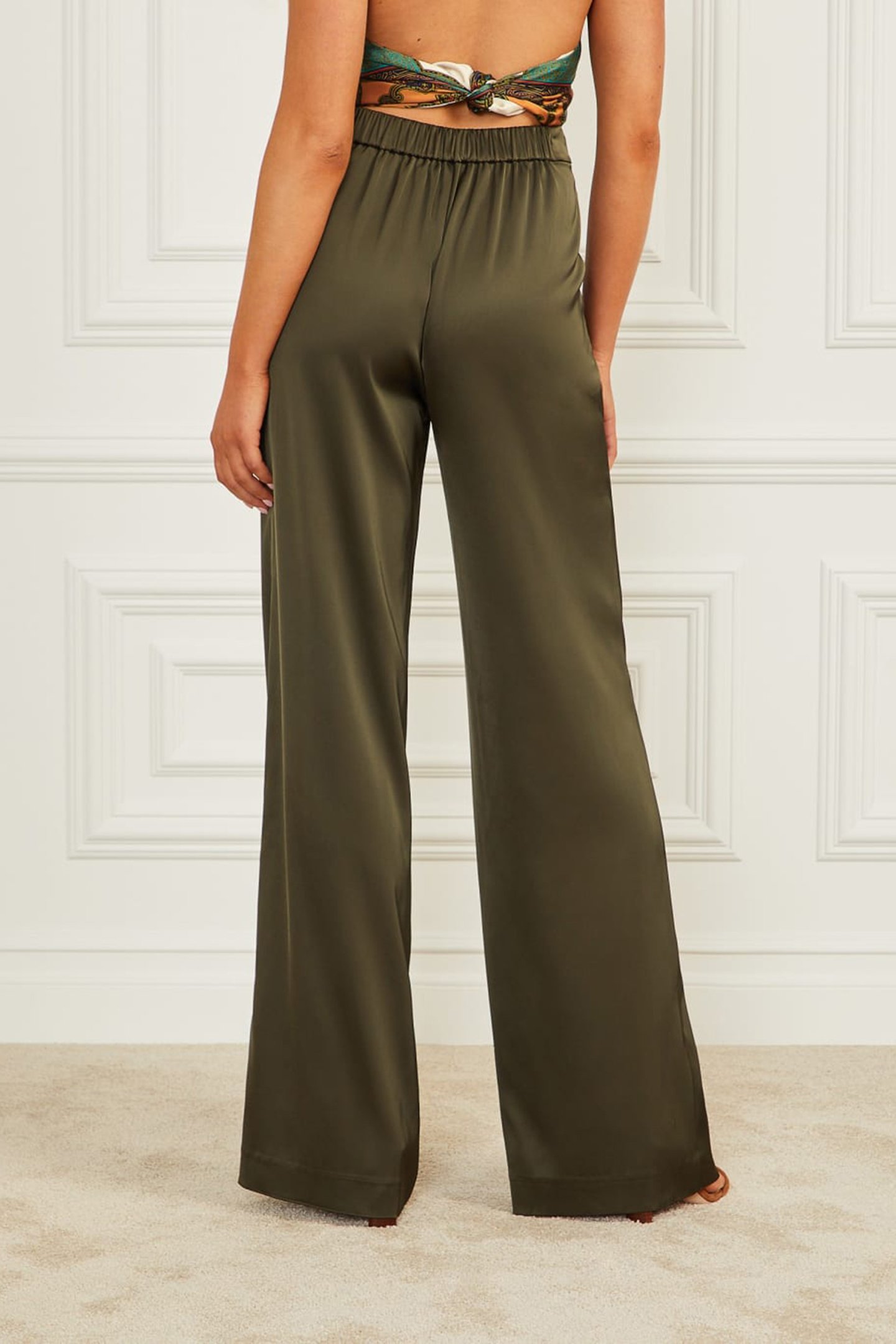 JOSETTE PANT OLIVE MORNING 2