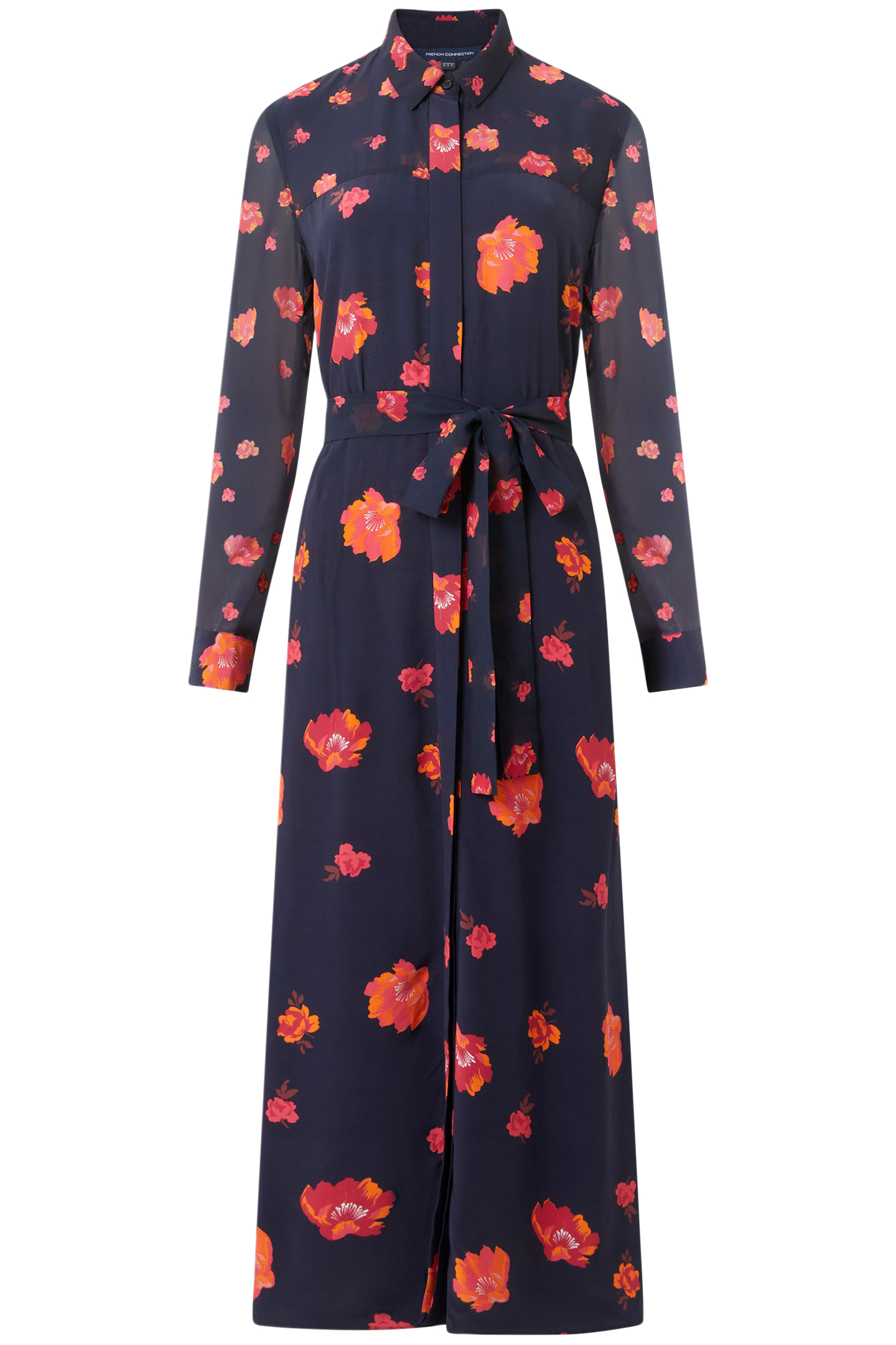 ELLA ROSE LS SHIRT DRESS MARINE MULTI 3