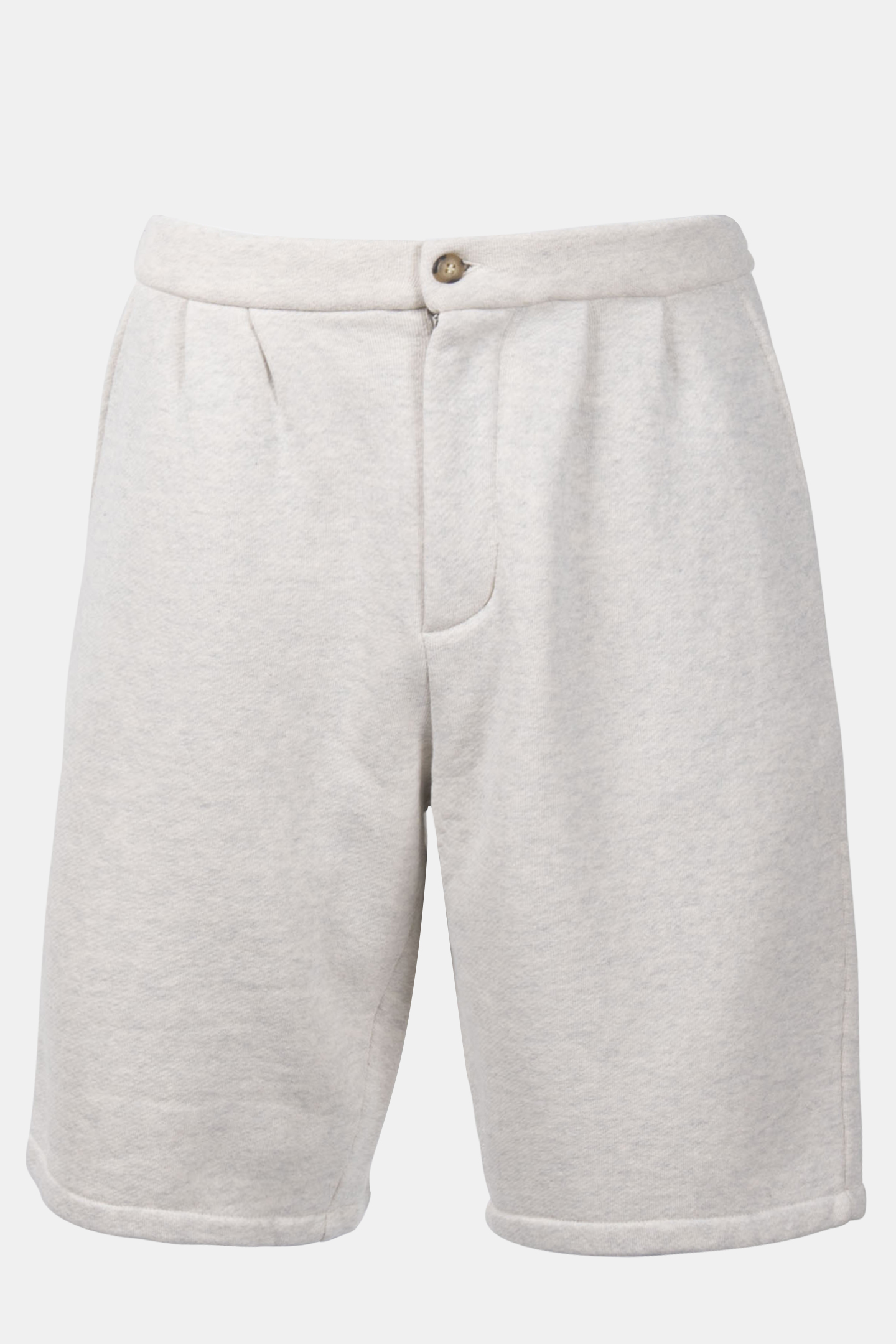 RIO FLEECE SHORTS SOFT WHITE MELEE 3