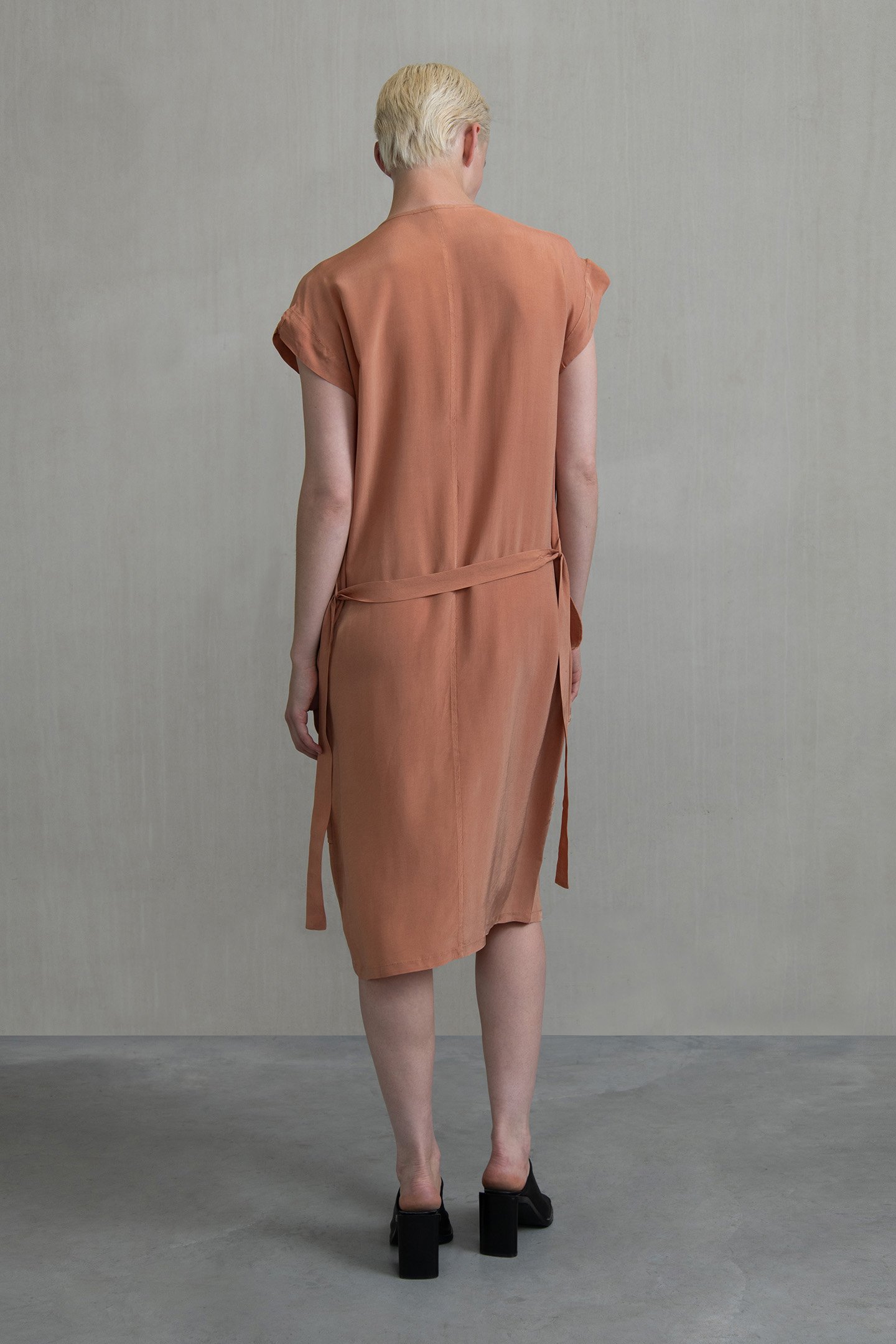 DELLA D DRESS RUST 2