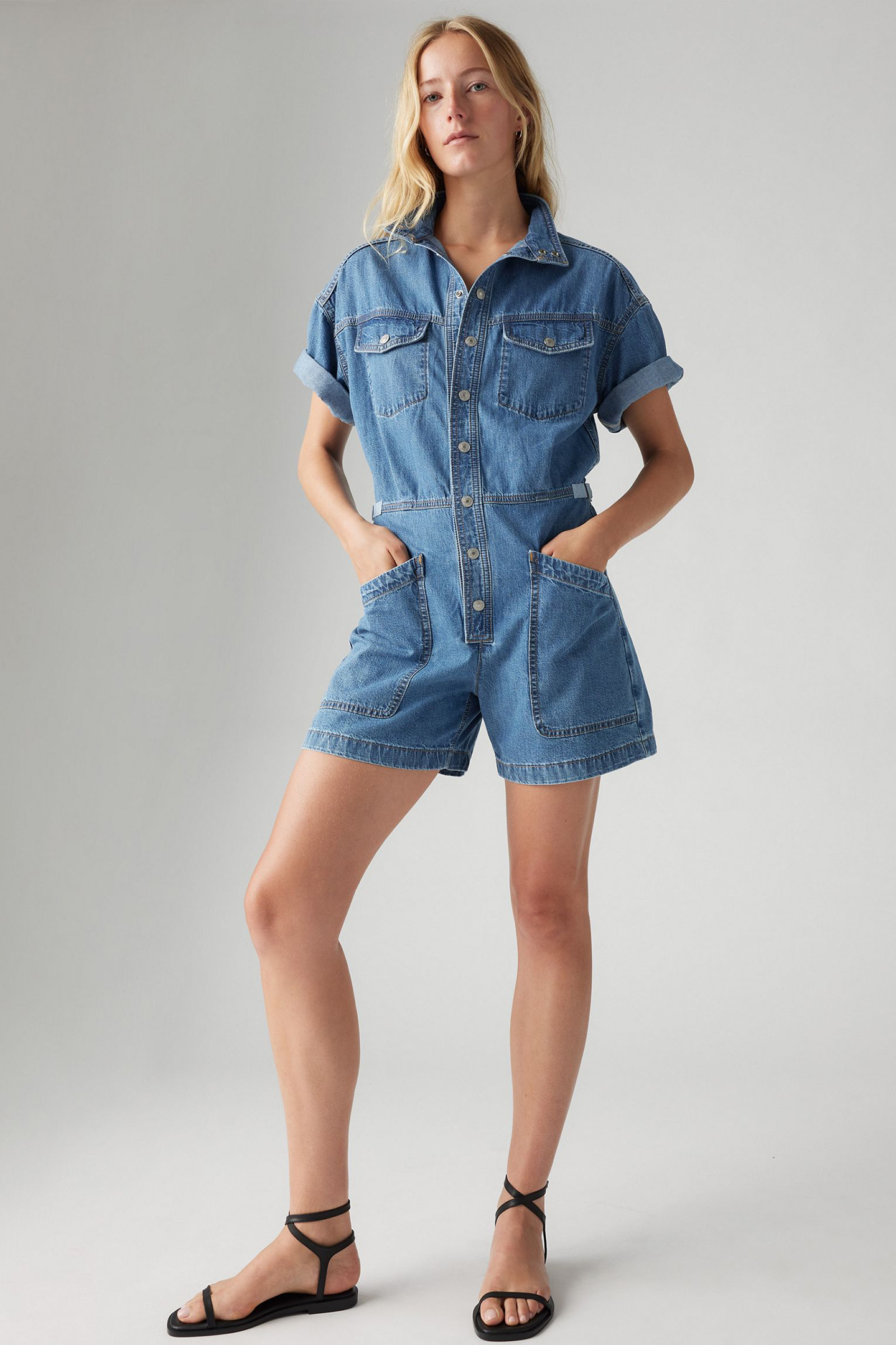 SS SURPLUS ROMPER BLUE JOKE 6