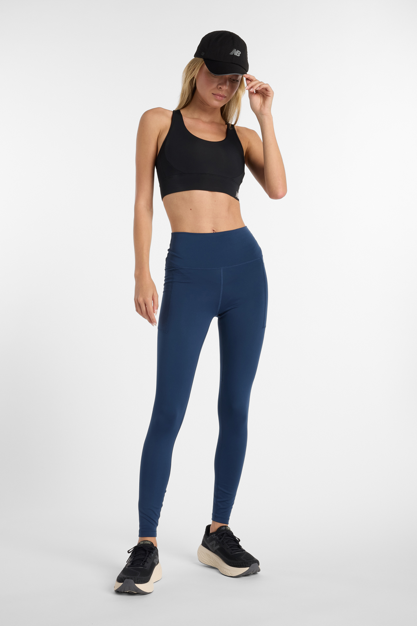 NB HARMONY HIGH RISE LEGGING IN NAVY 3