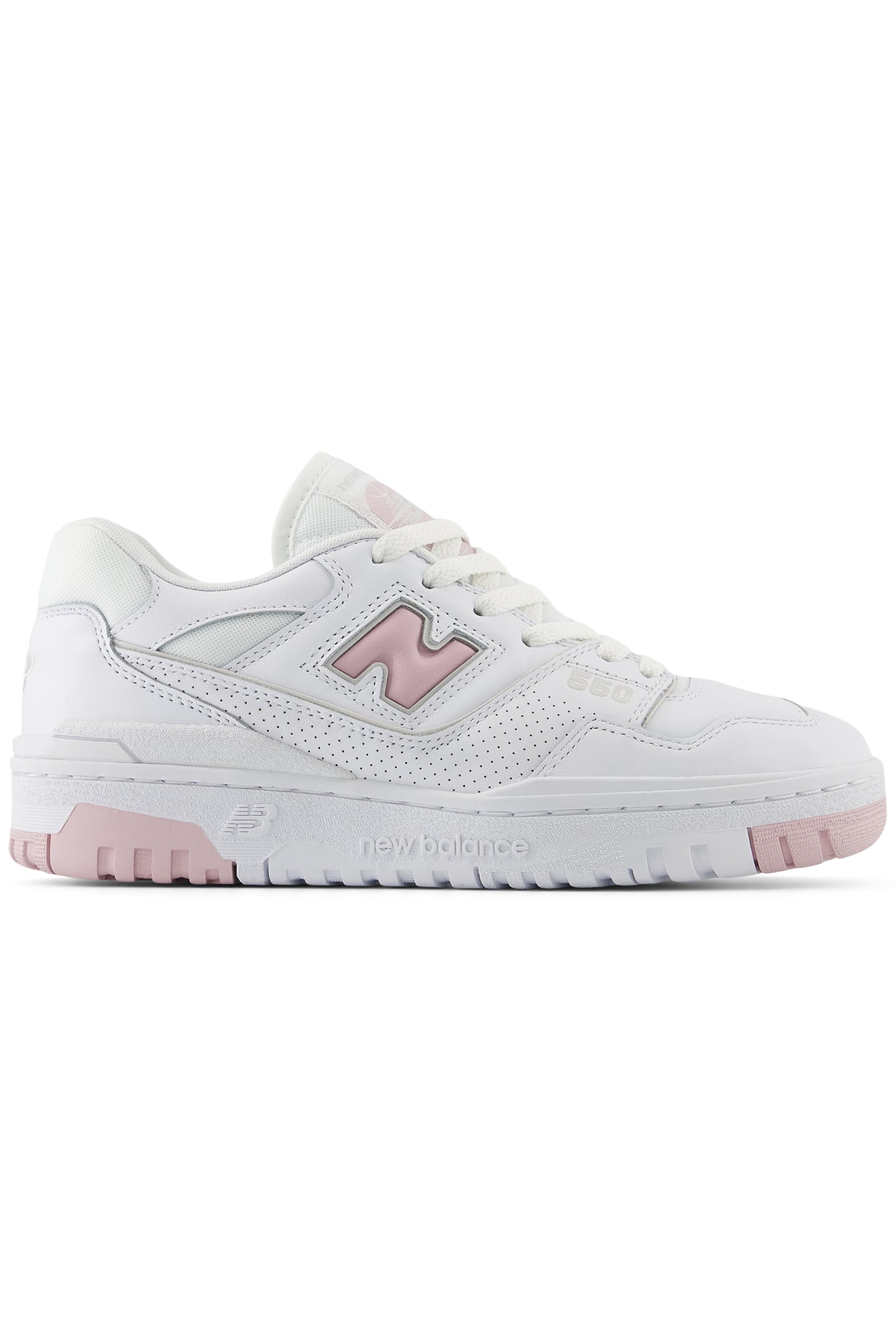 BBW550VC SNEAKERS IN WHITE & PINK 1