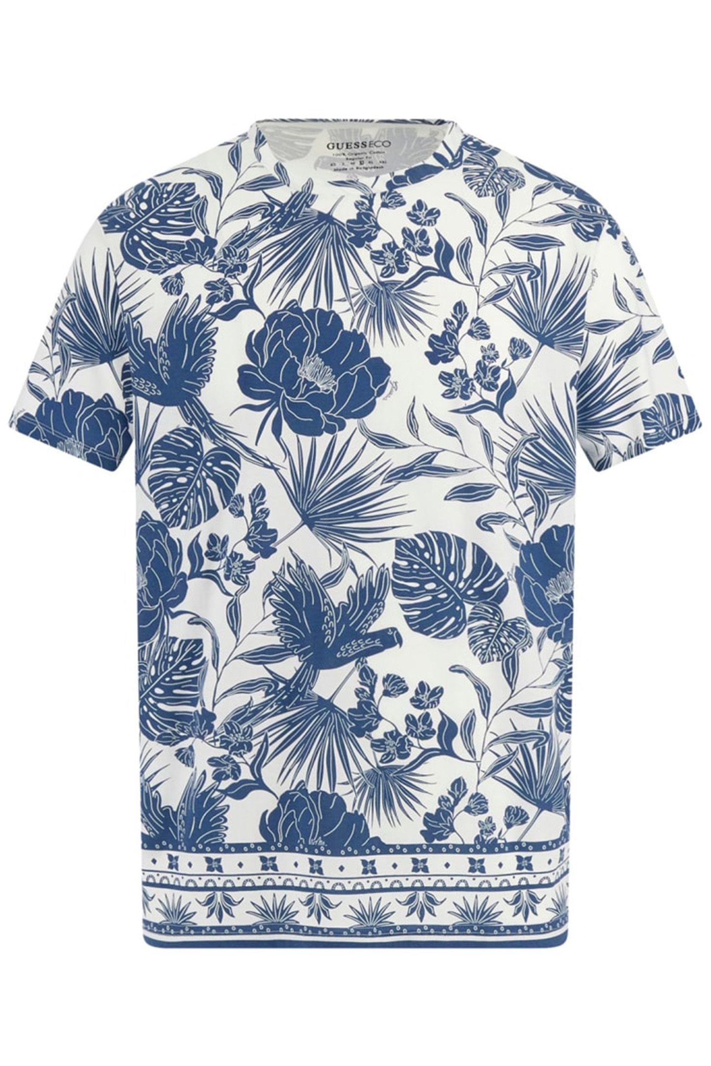 SS BSC TROPICAL LINO SALT WHITE MULTI 4