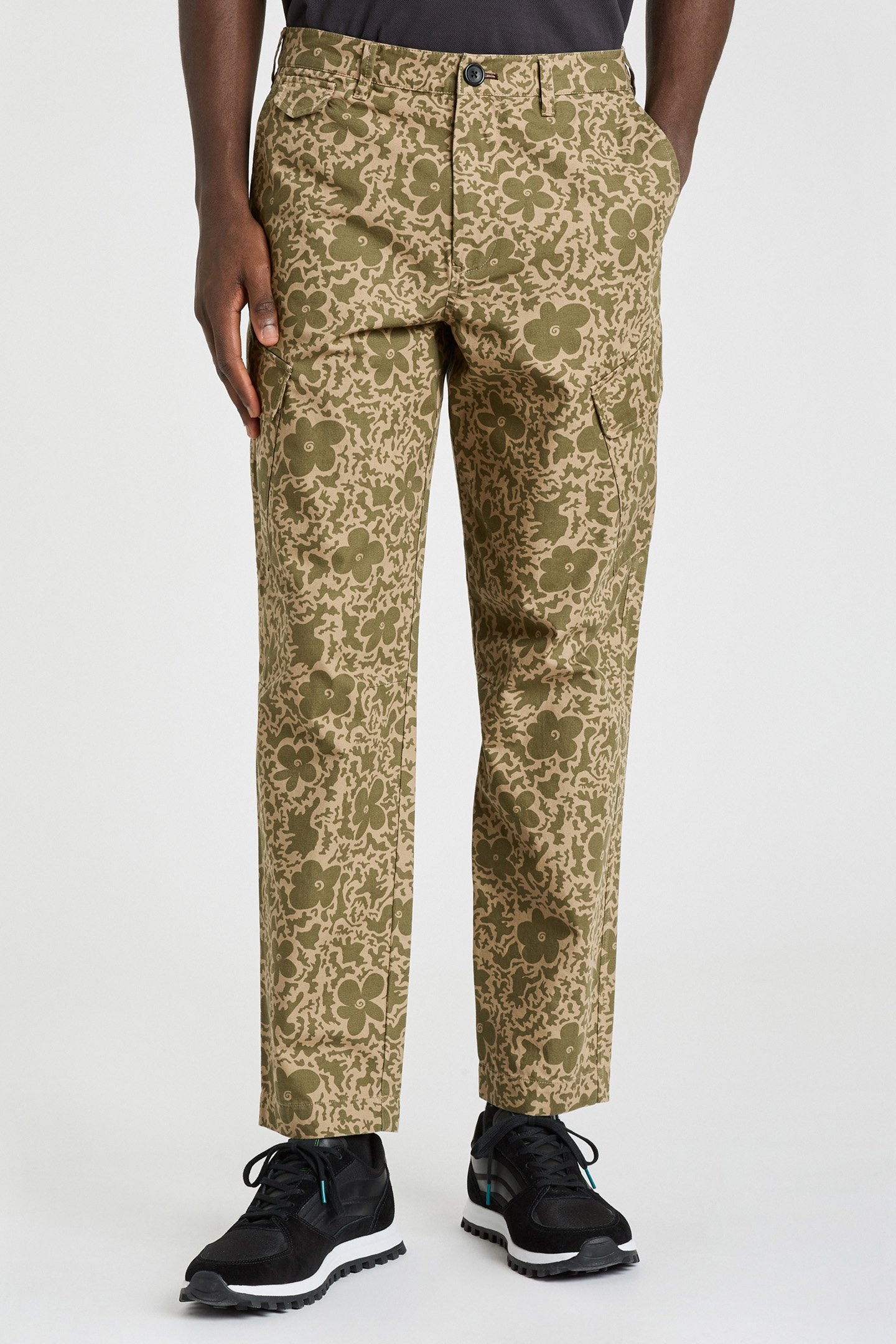 MENS CARGO TROUSER KHAKI 1