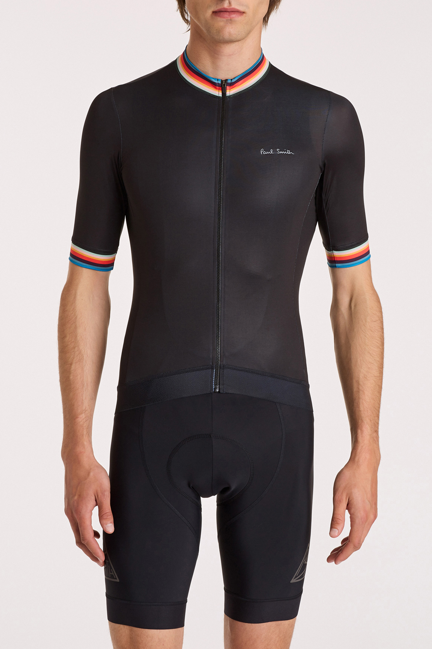 CYCLE JERSEY ARTIST STRIPE BLACK 1