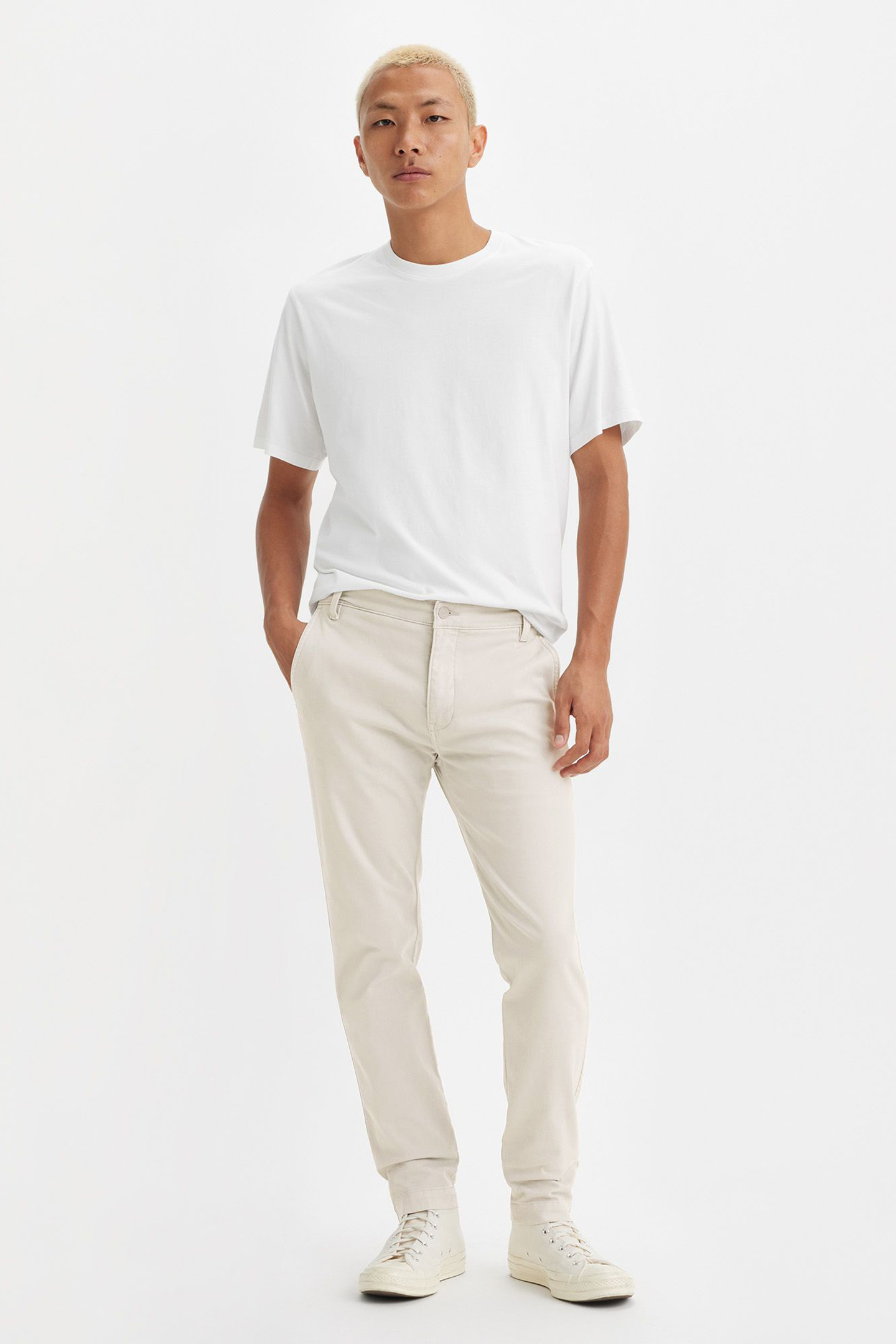 XX CHINO SLIM II EGGNOG S TWILL 2