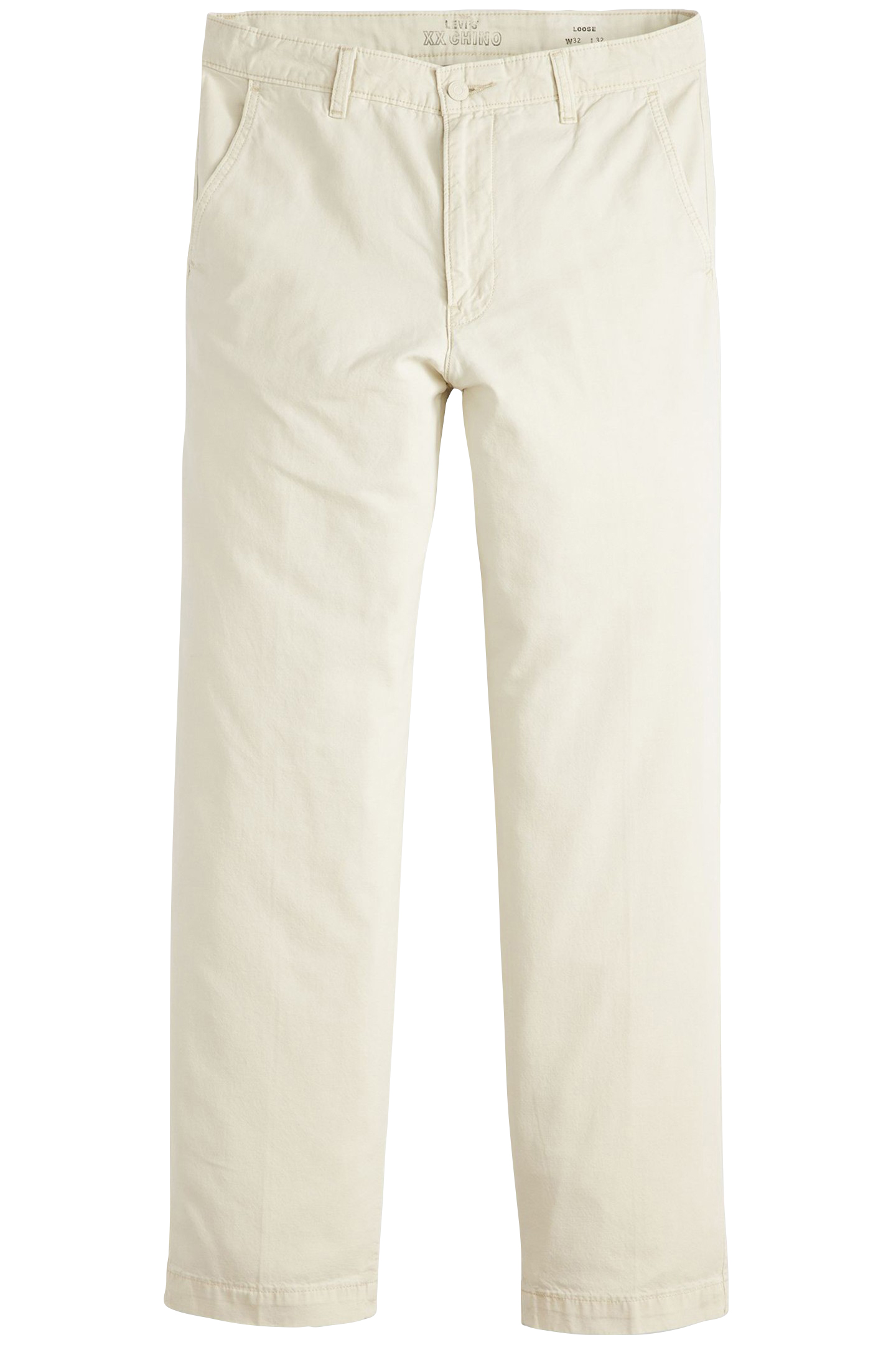 XX CHINO LOOSE STRT SILVER BIRCH LINEN 3