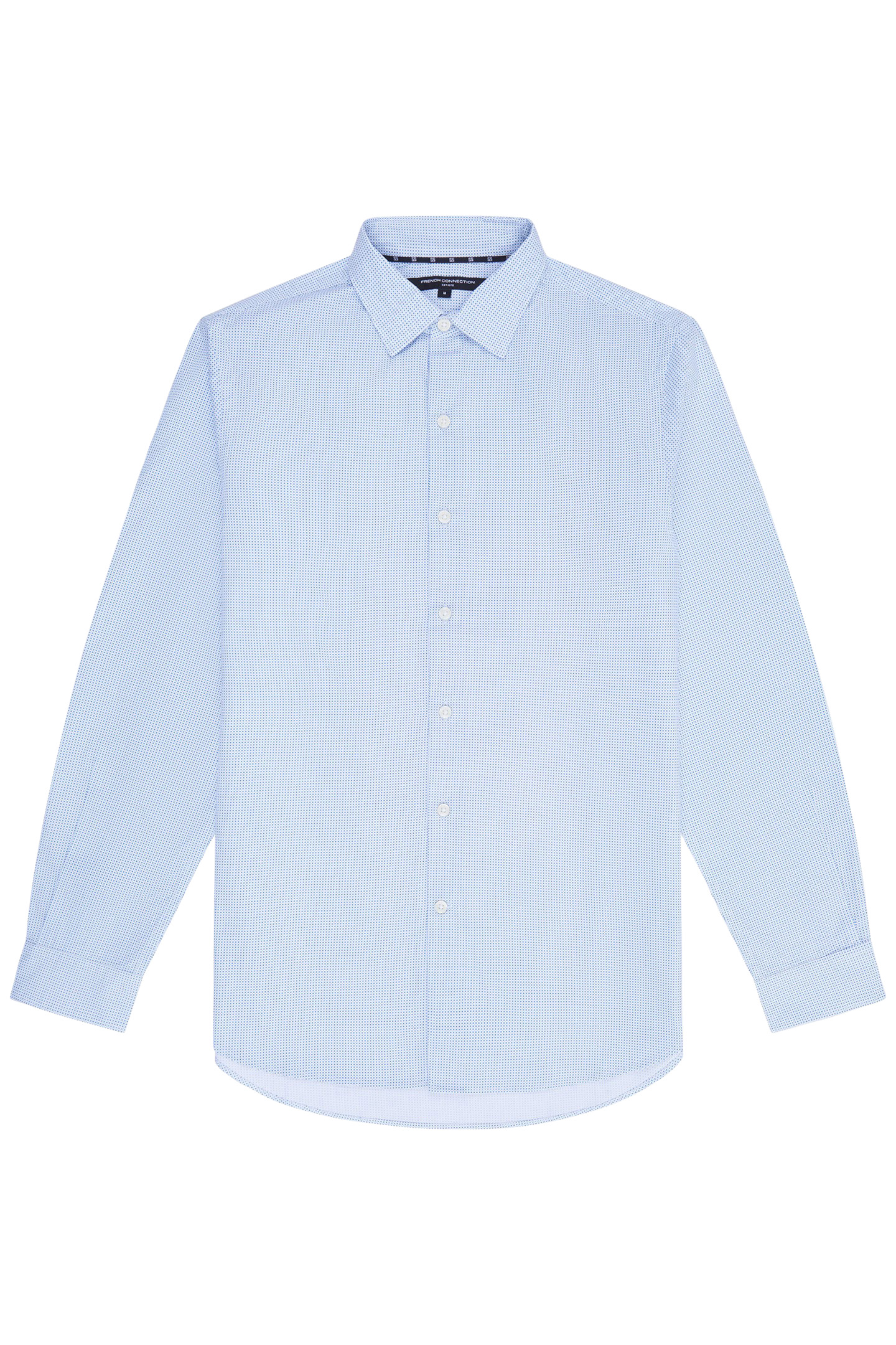 REGULAR FIT/CLASSIC COLLAR BLUE DOT 4