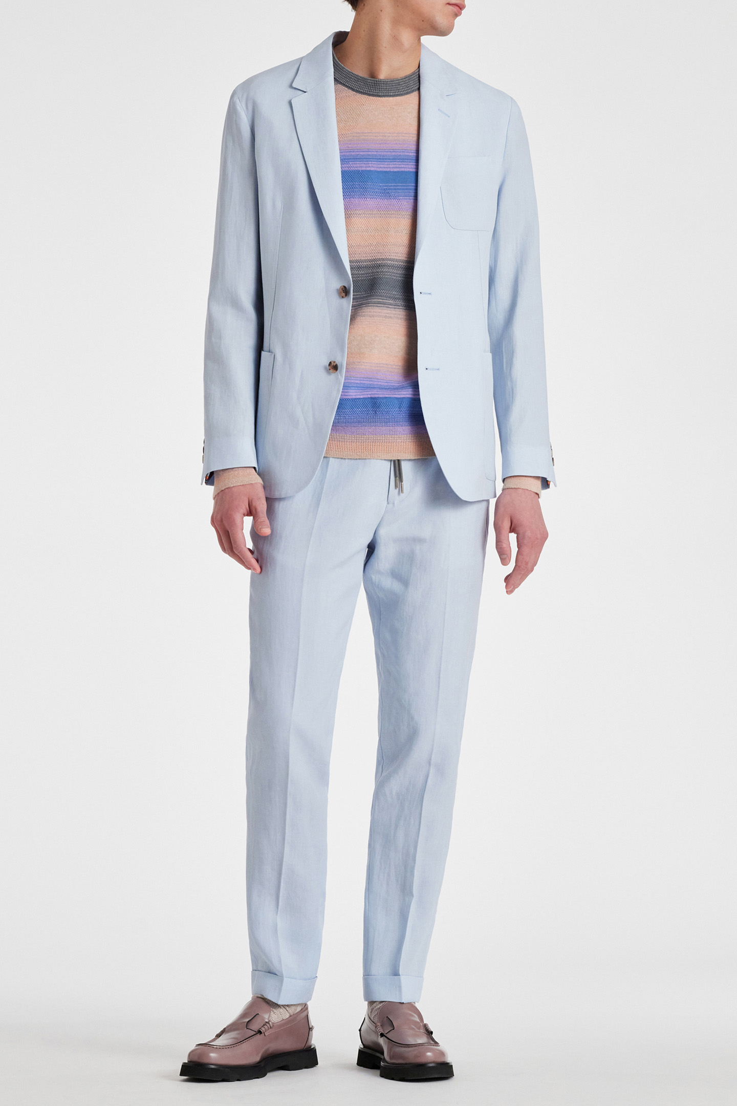 MENS DRAWCORD TROUSER BLUE 3