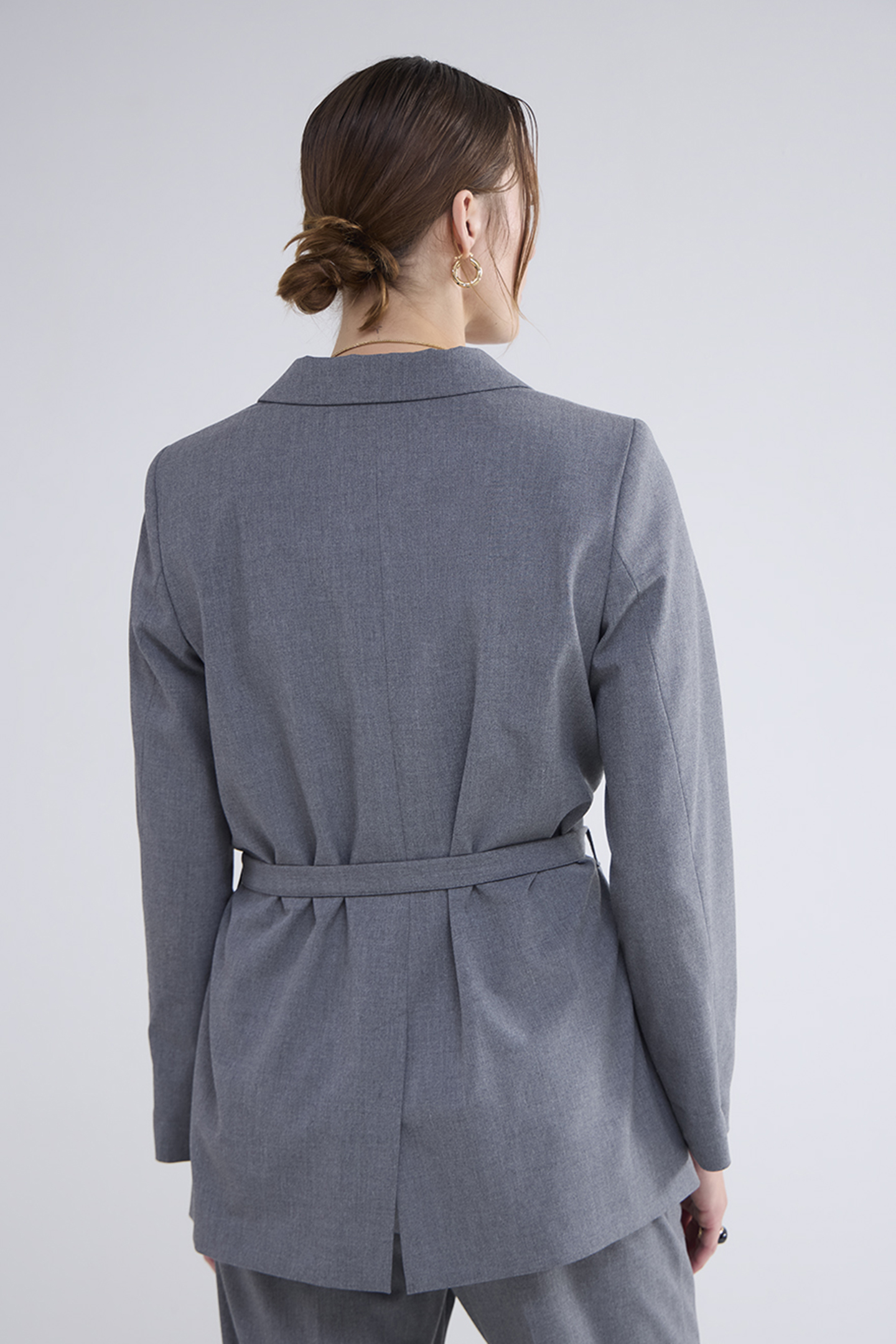 BLAZER VISCOSE BLEND STRETCH GREYS 2