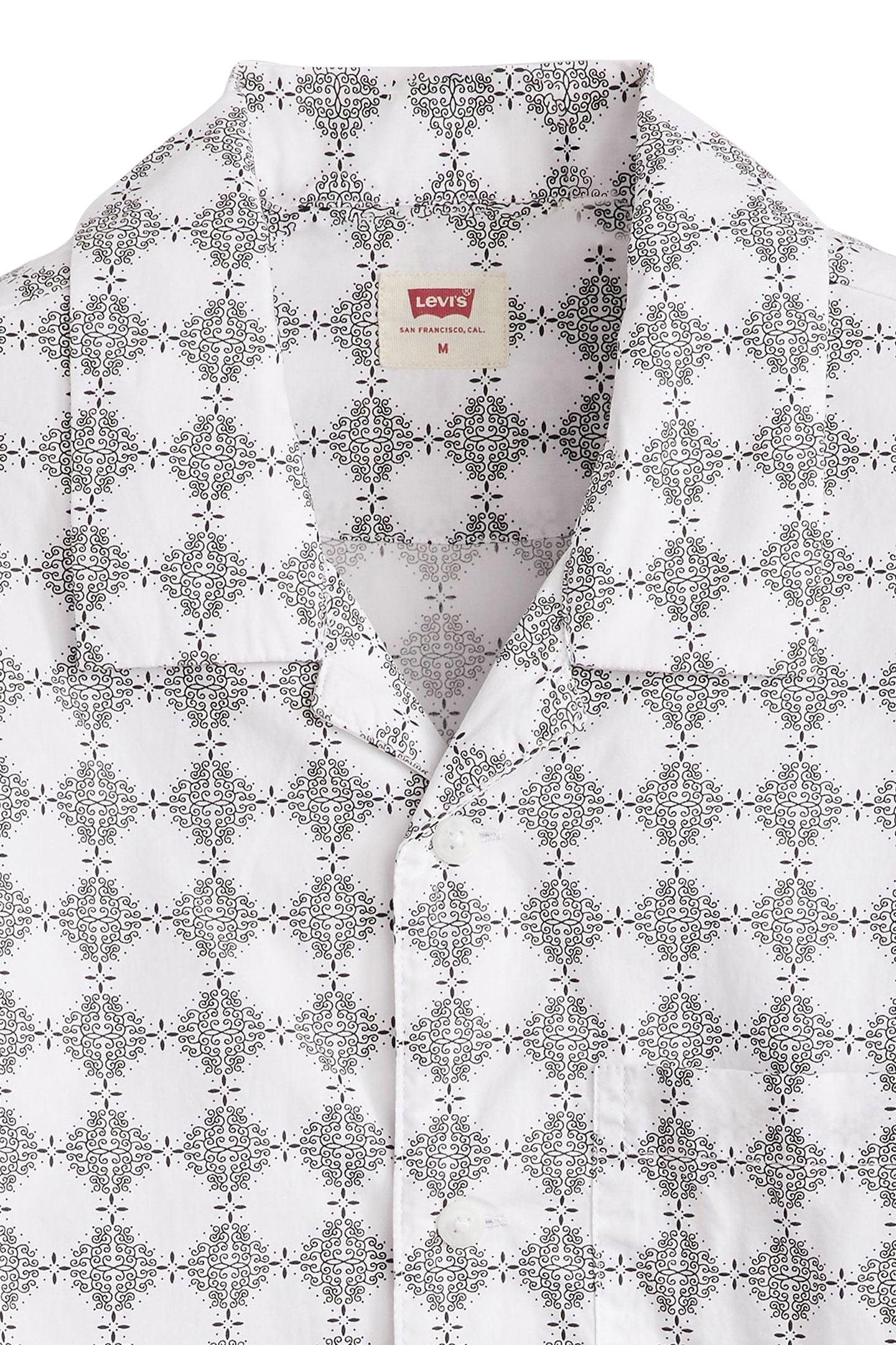 SS TOWNES BOXY SHIRT REFLECT GEO PHANTOM 6